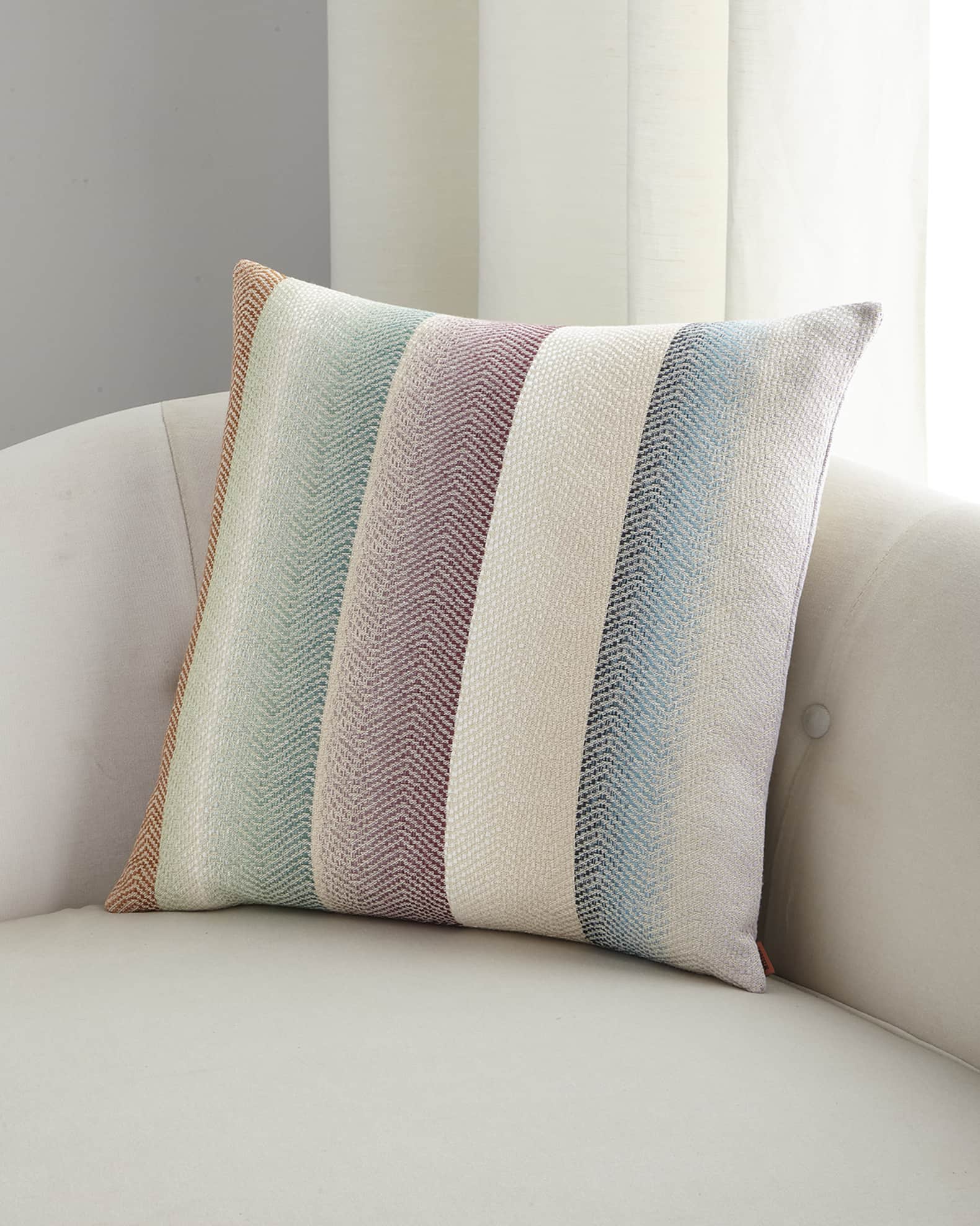 Brunei Reversible Cushion Neiman Marcus