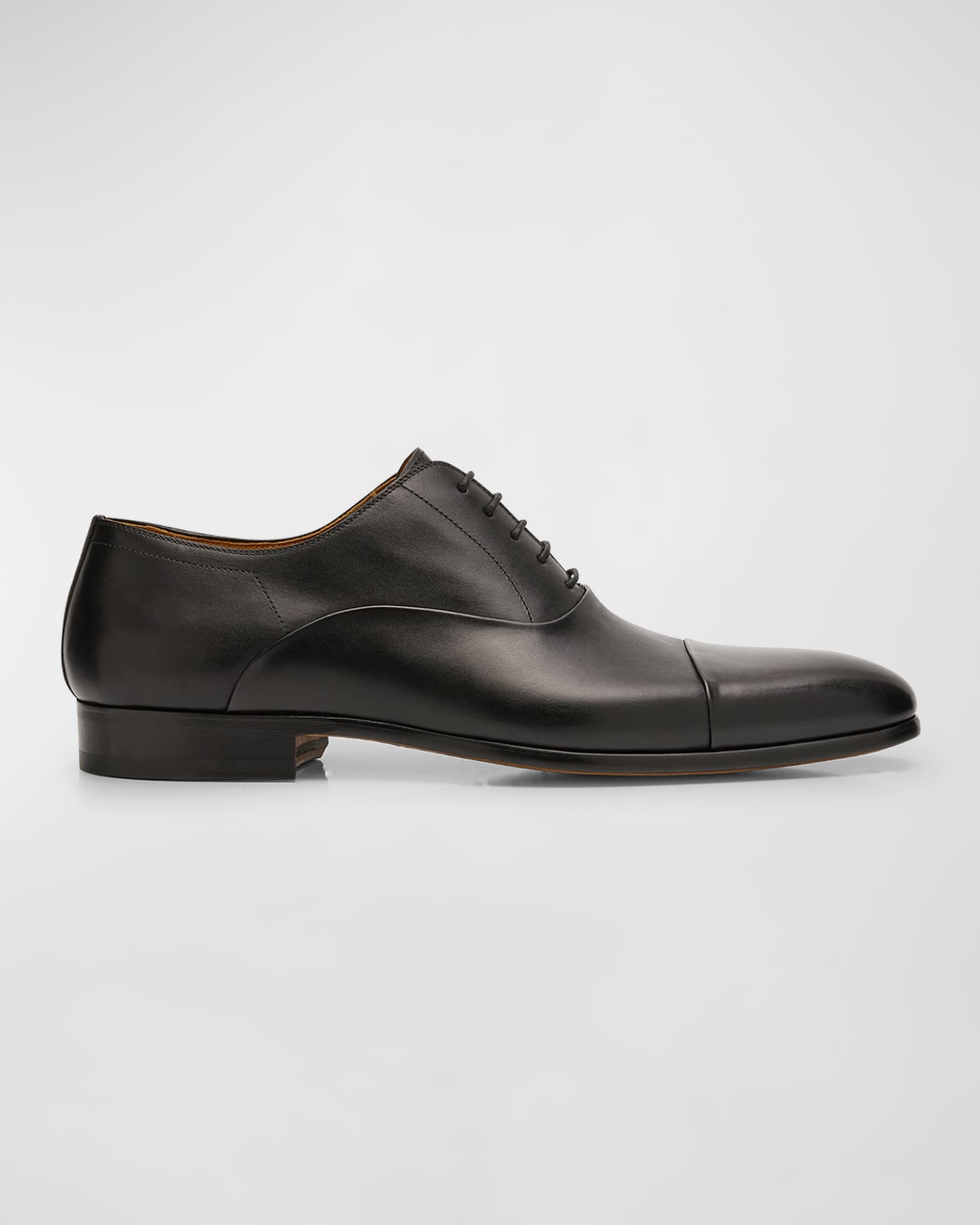 Magnanni Men's Segovia Cap-Toe Leather Oxfords | Neiman Marcus