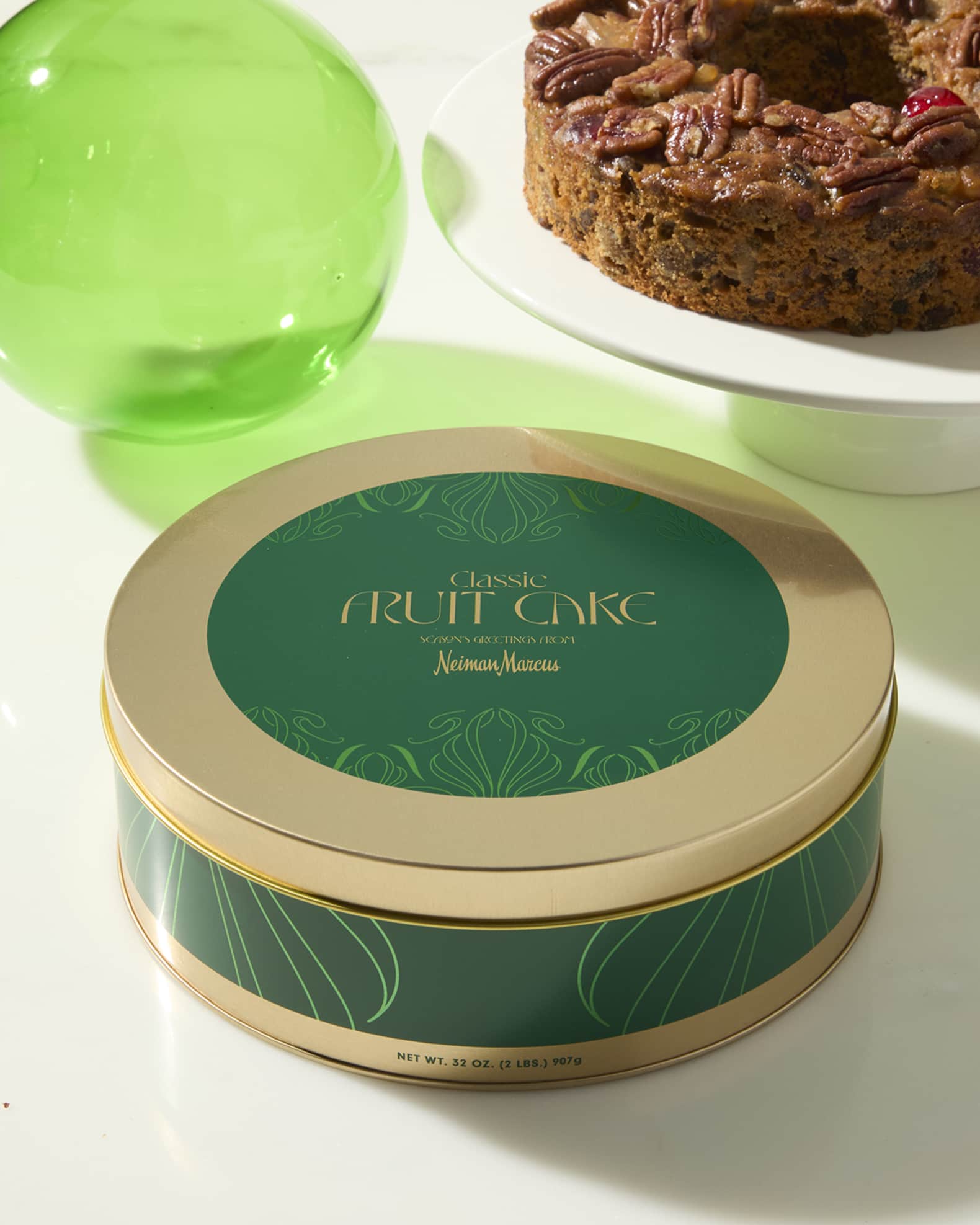 Neiman Marcus Fruit Cake in Whimsy Tin