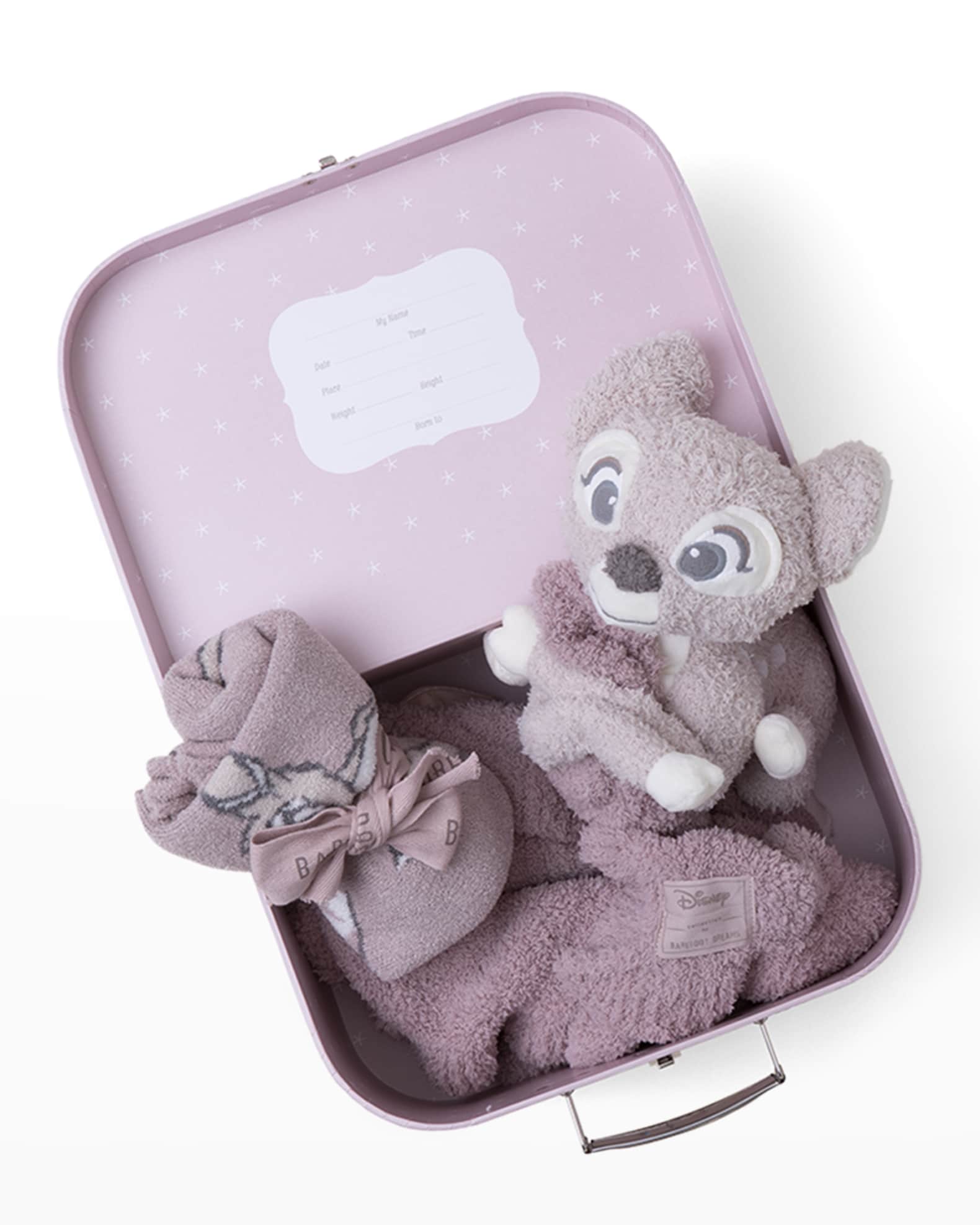 Barefoot Dreams Kid's CozyChic Ultra Lite Bambi 3Piece Infant Gift Set