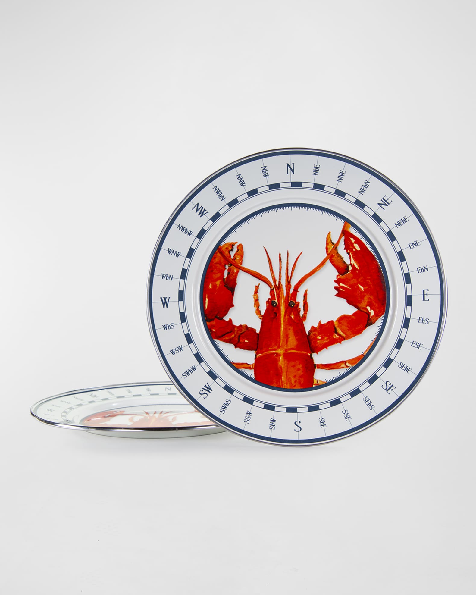 Golden Rabbit Set of 2 Lobster Chargers | Neiman Marcus