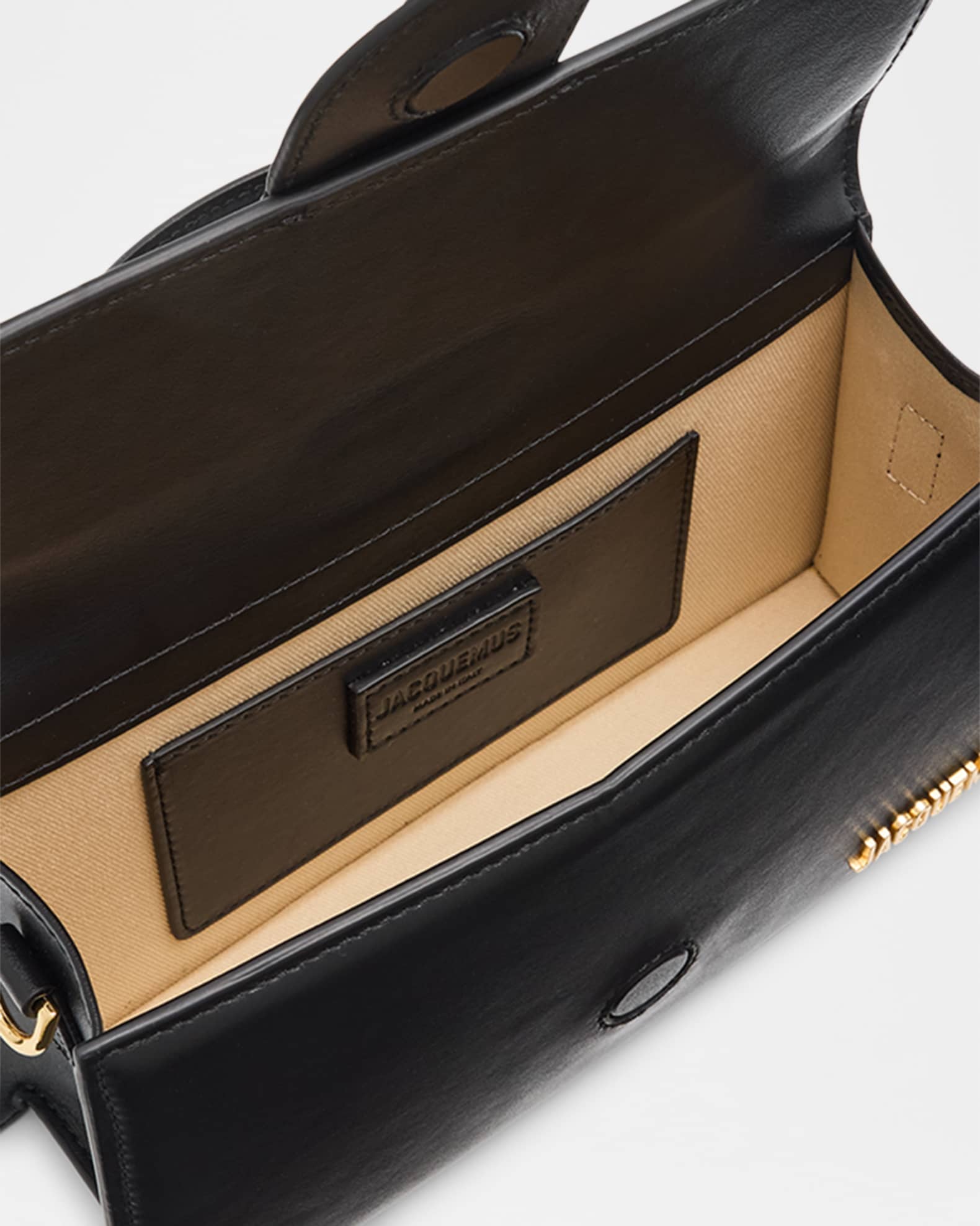 Jacquemus Le Grand Bambino Leather Crossbody Bag | Neiman Marcus
