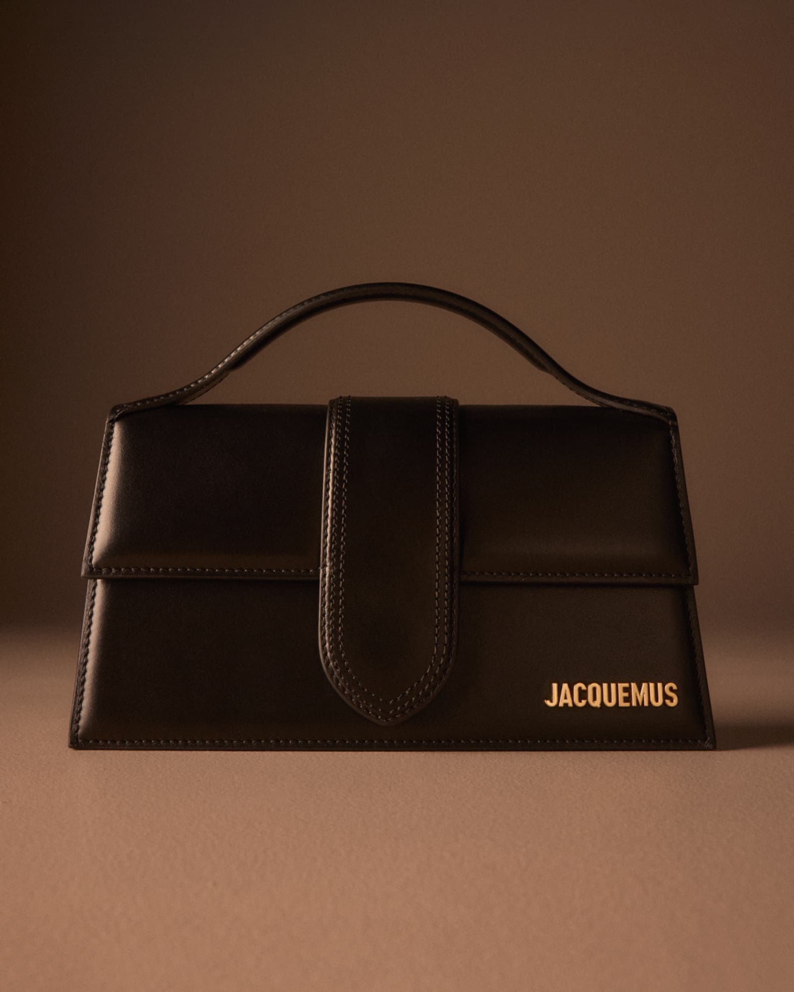 Jacquemus Le Grand Bambino Leather Crossbody Bag | Neiman Marcus