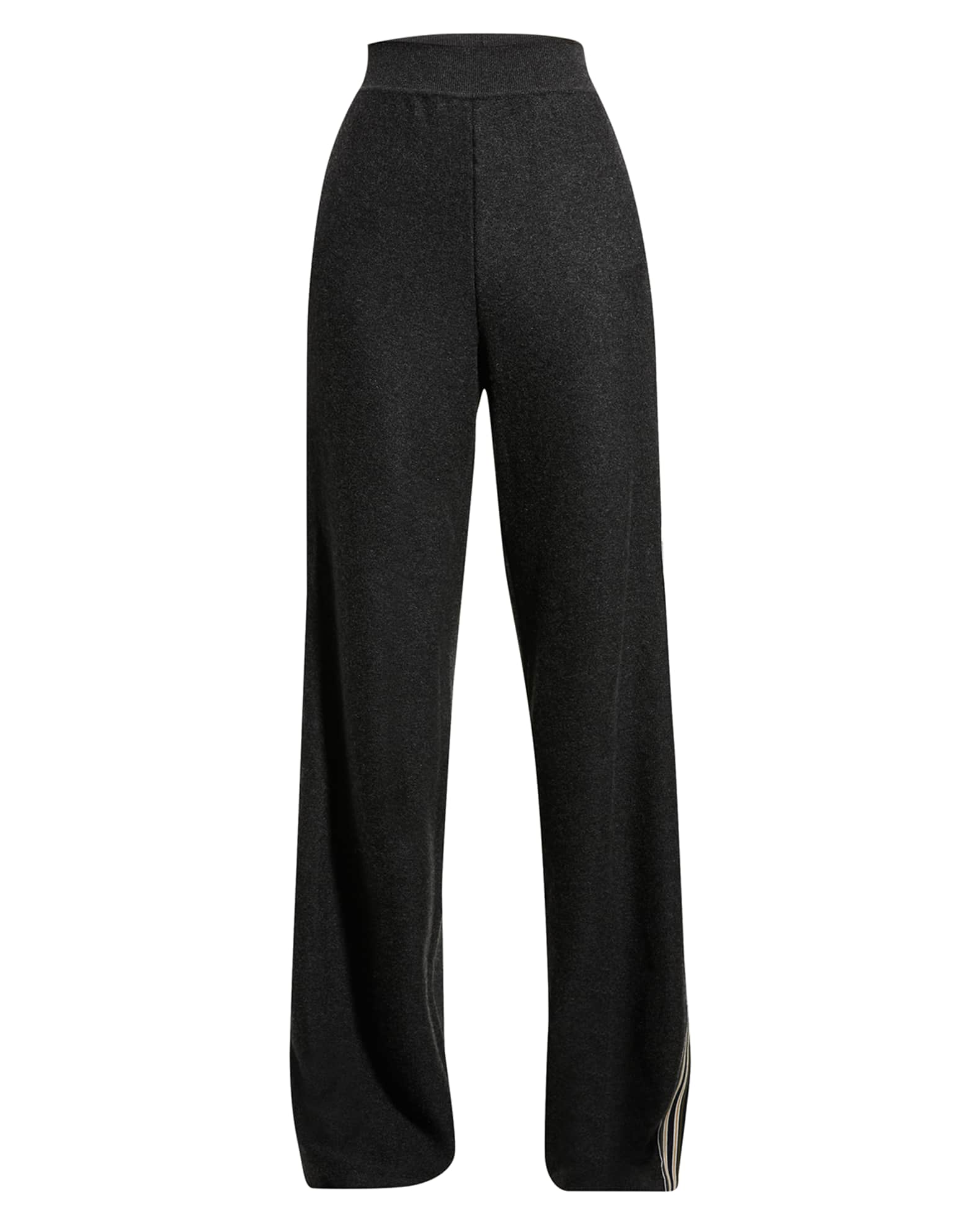 Loro Piana Suitcase Stripe Wide Leg Pants