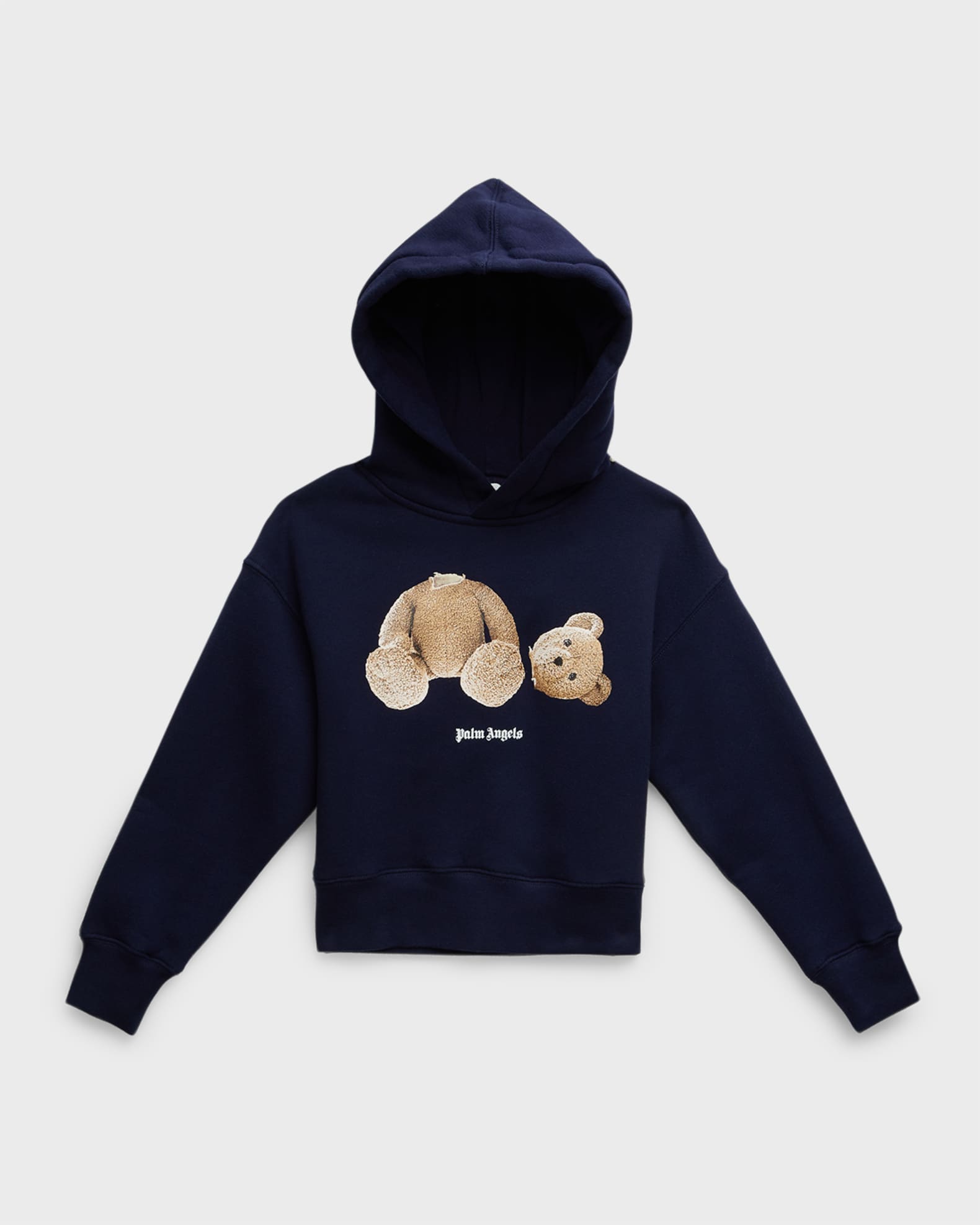 Palm Angels Teddy Bear hoodie - Blue