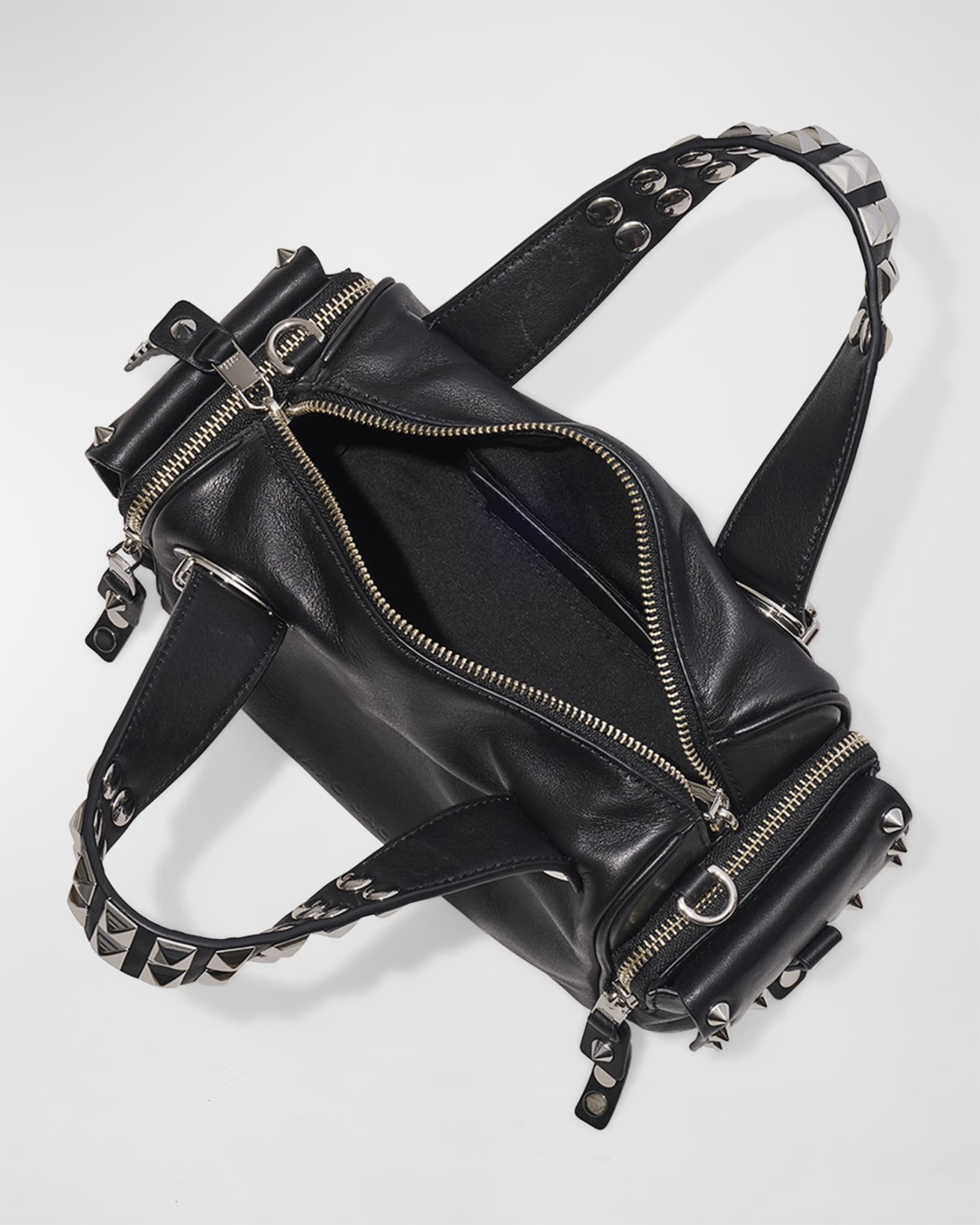 Marc Jacobs The Studded Pushlock Mini Satchel Neiman Marcus