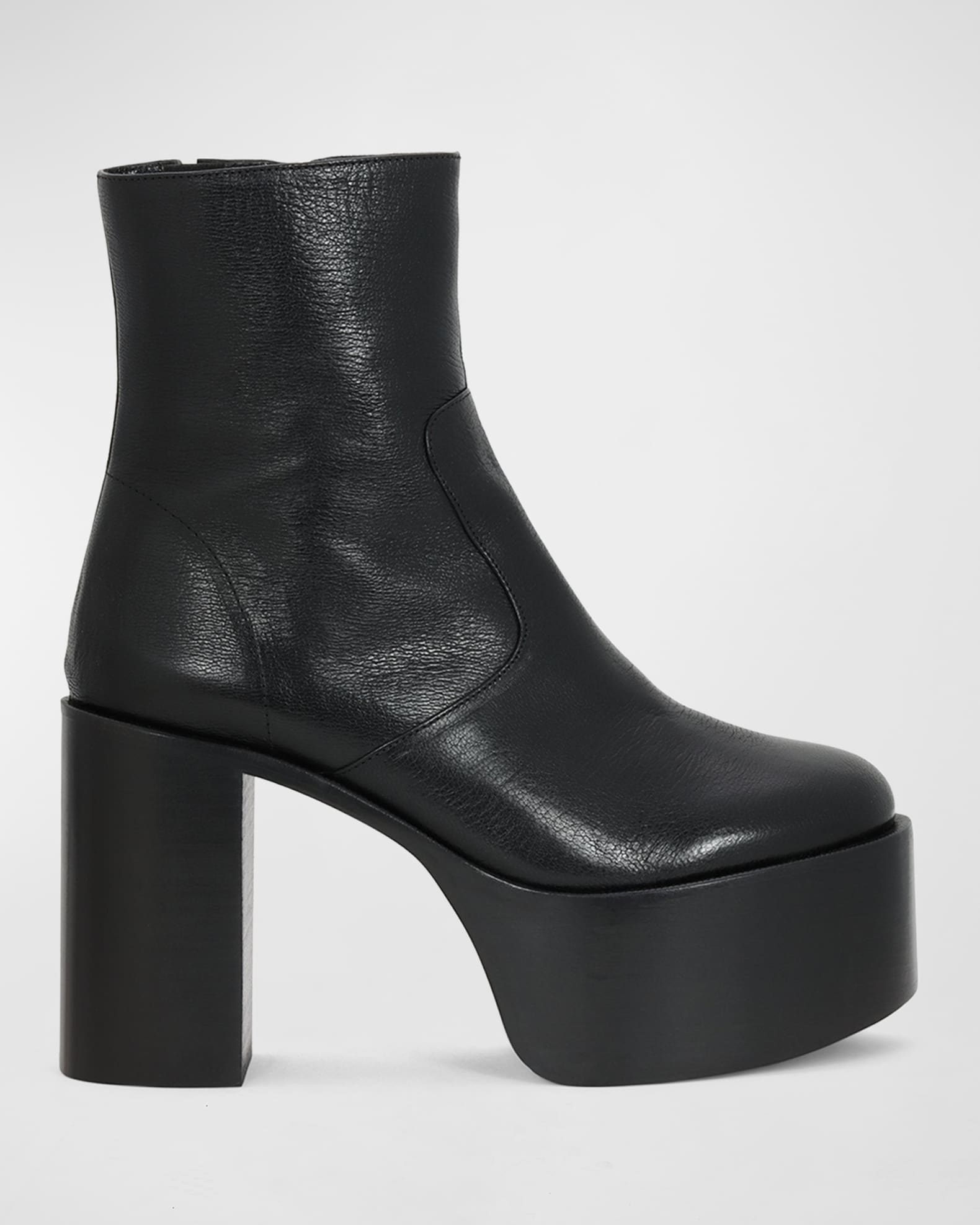 simon miller high raid leather platform boots
