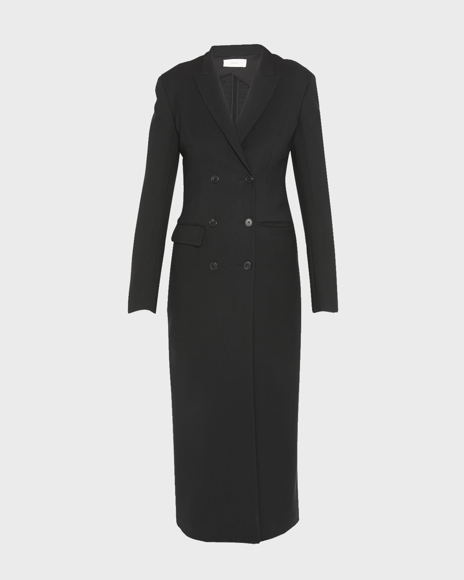 THE ROW Evy Tailored Pea Coat | Neiman Marcus