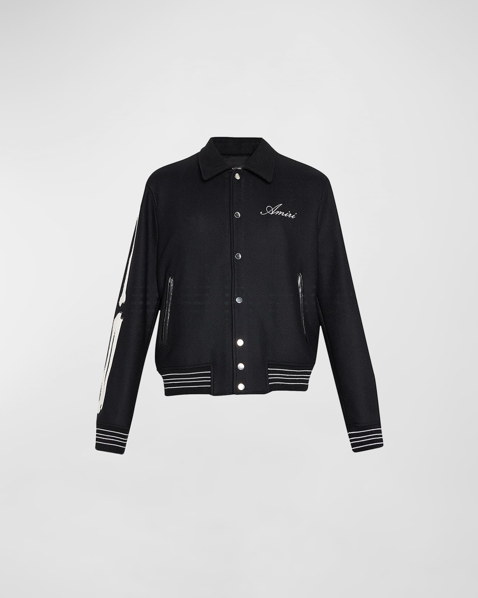 【特別訳あり特価】 Bones Men's Amiri Varsity Marcus Neiman | Jacket ジャケット・アウター