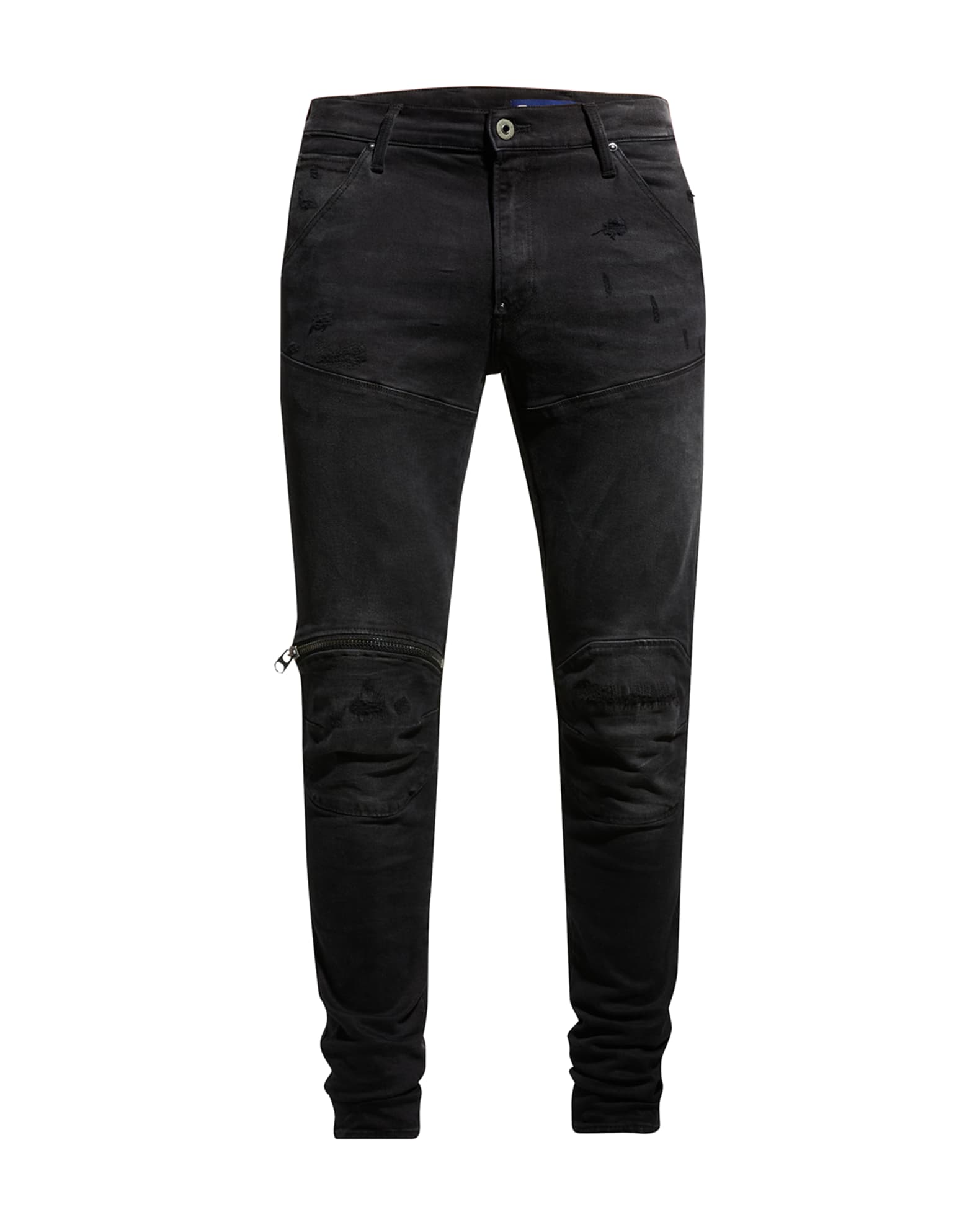 GSTAR RAW Men's 5620 3D ZipKnee Skinny Jeans Neiman Marcus