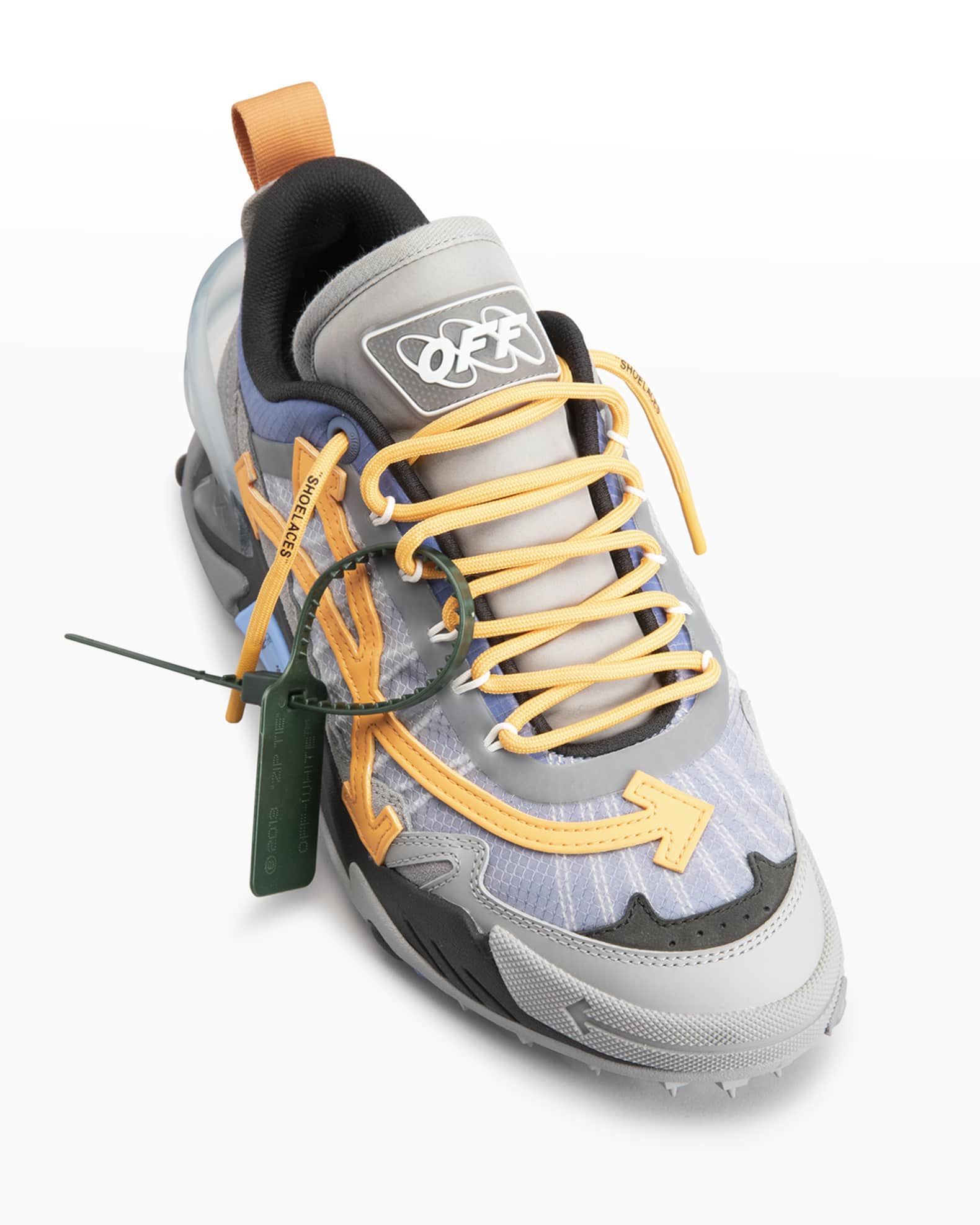 Off-White Men's Odys-2000 Arrows Textile Low-Top Sneakers | Neiman Marcus