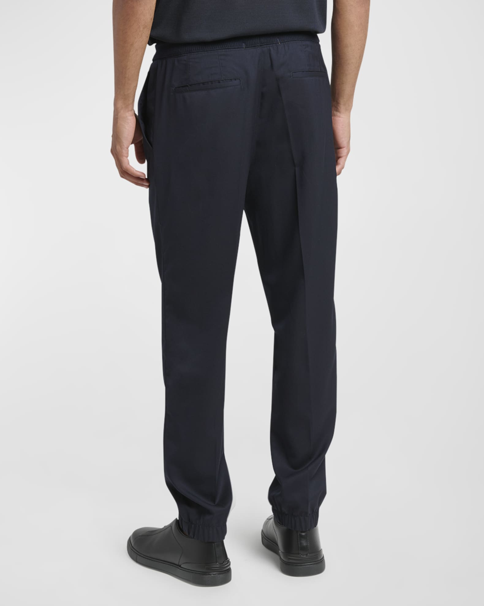 ワコマリア Zegna / STRAIGHT FIT TROUSERS M ZEGNA Men's Straight Fit Flat-Front Pants | Neiman Marcus