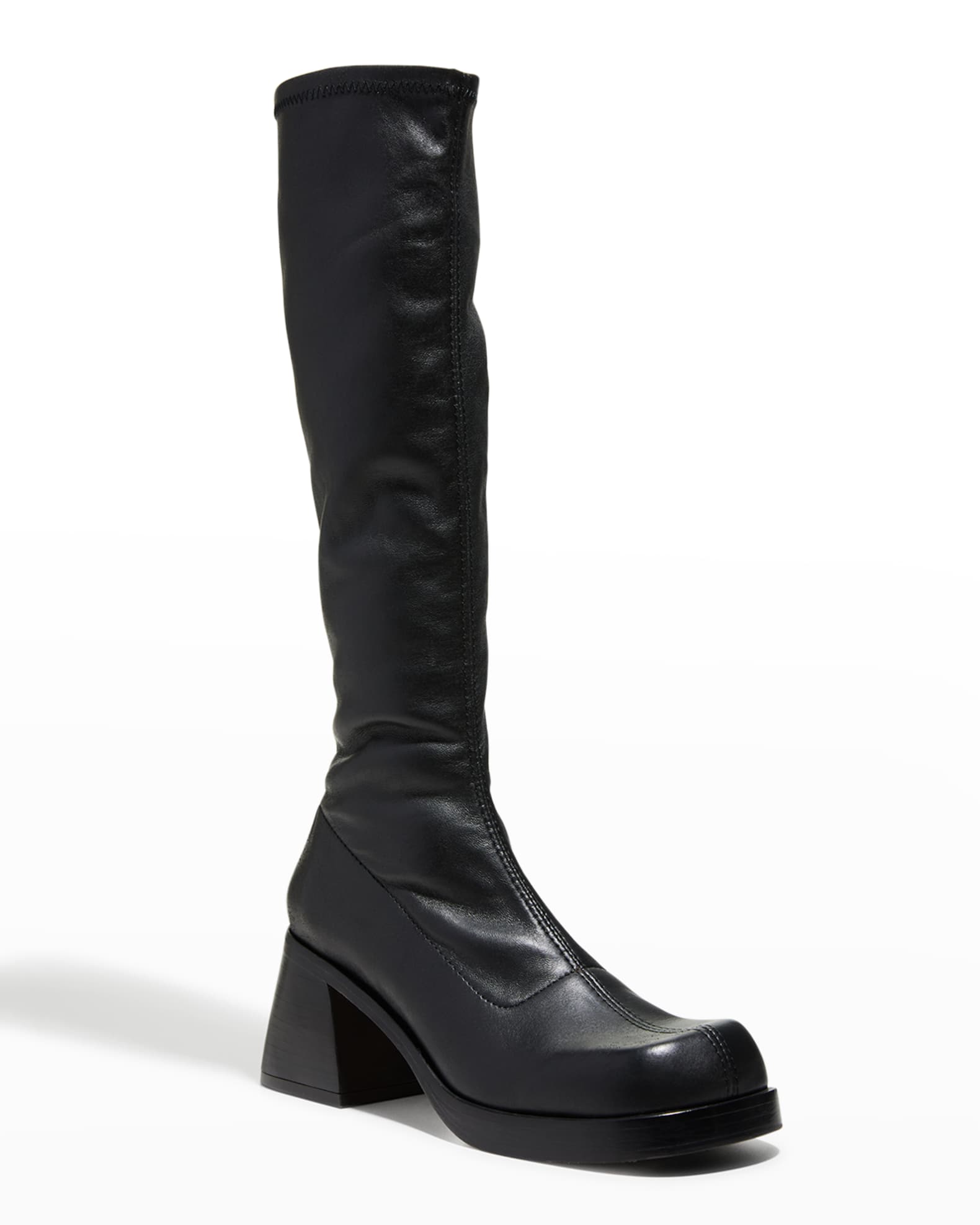 Miista Hedy Tall Leather Boots | Neiman Marcus