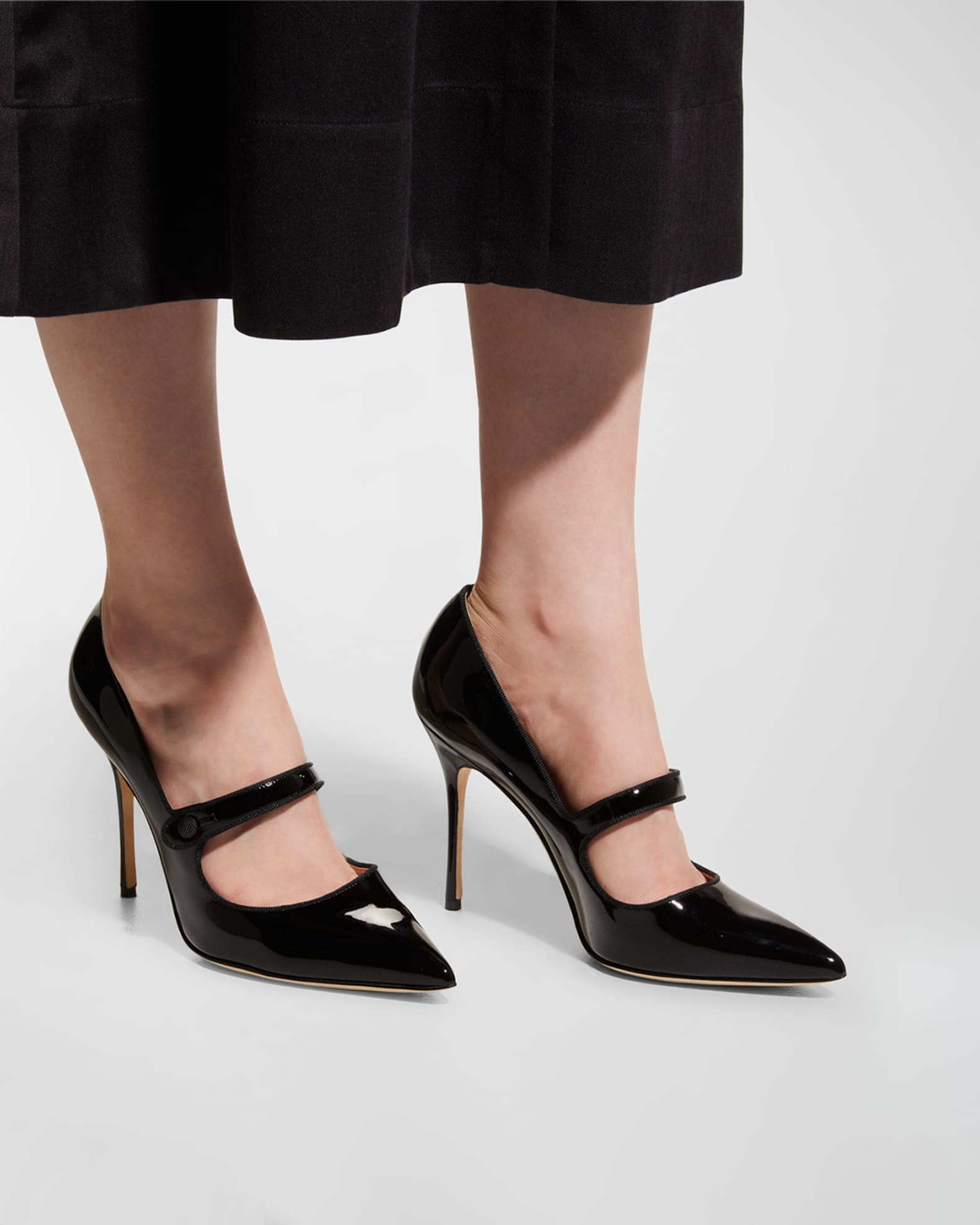 Campari Patent Mary Jane Pumps