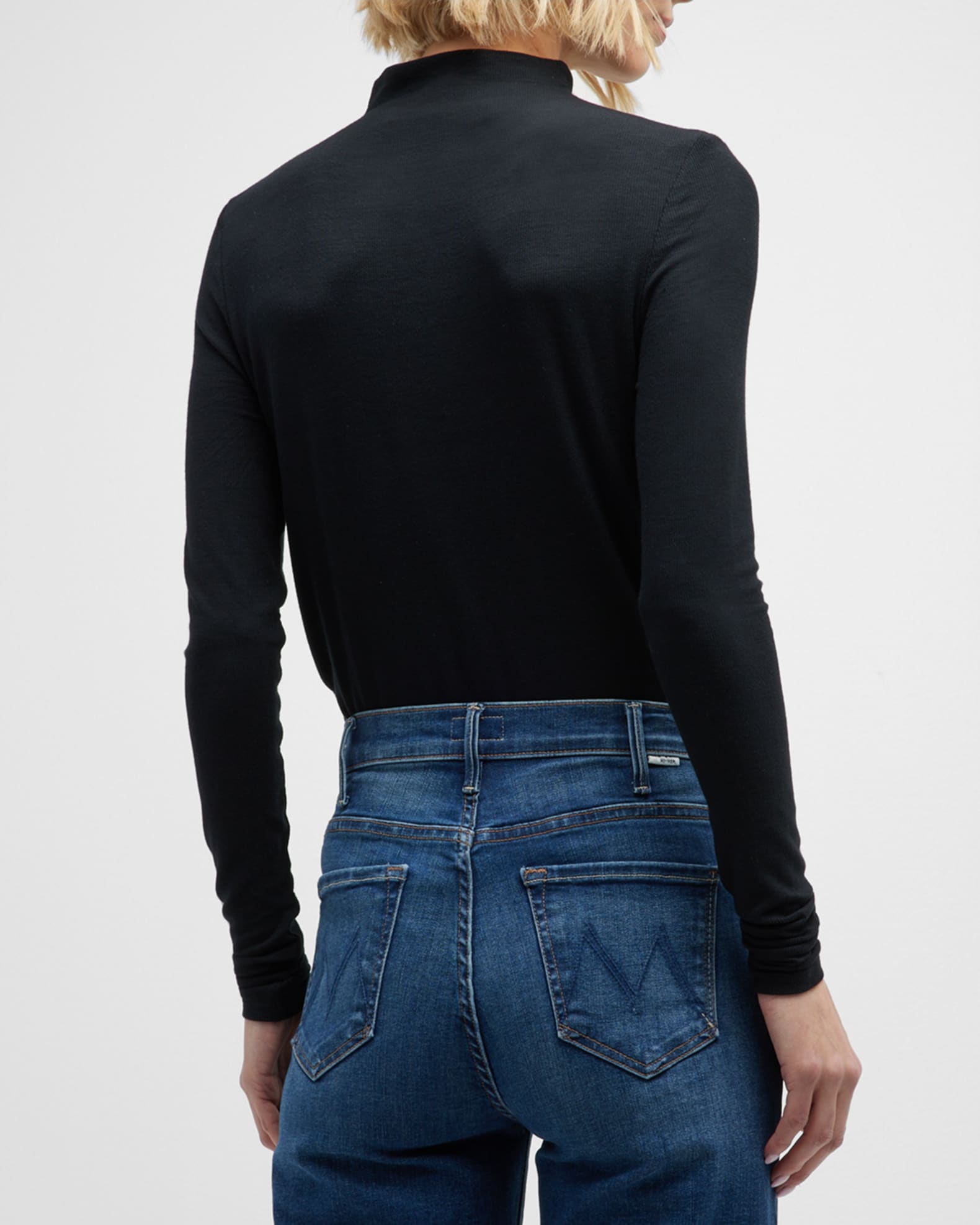Out from under theresa turtleneck top