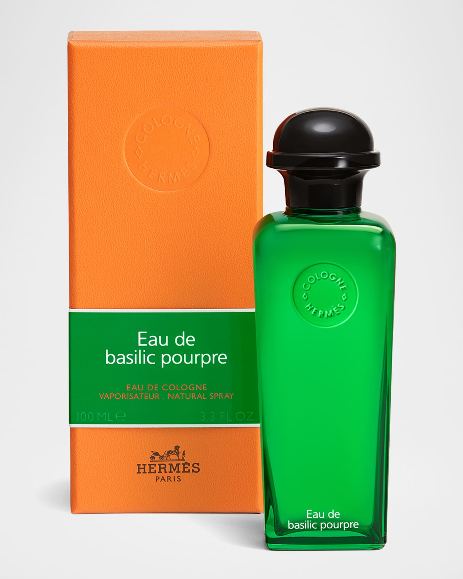 Hermes Eau de Basilic Pourpre Eau de Cologne, 3.4 oz. | Neiman Marcus