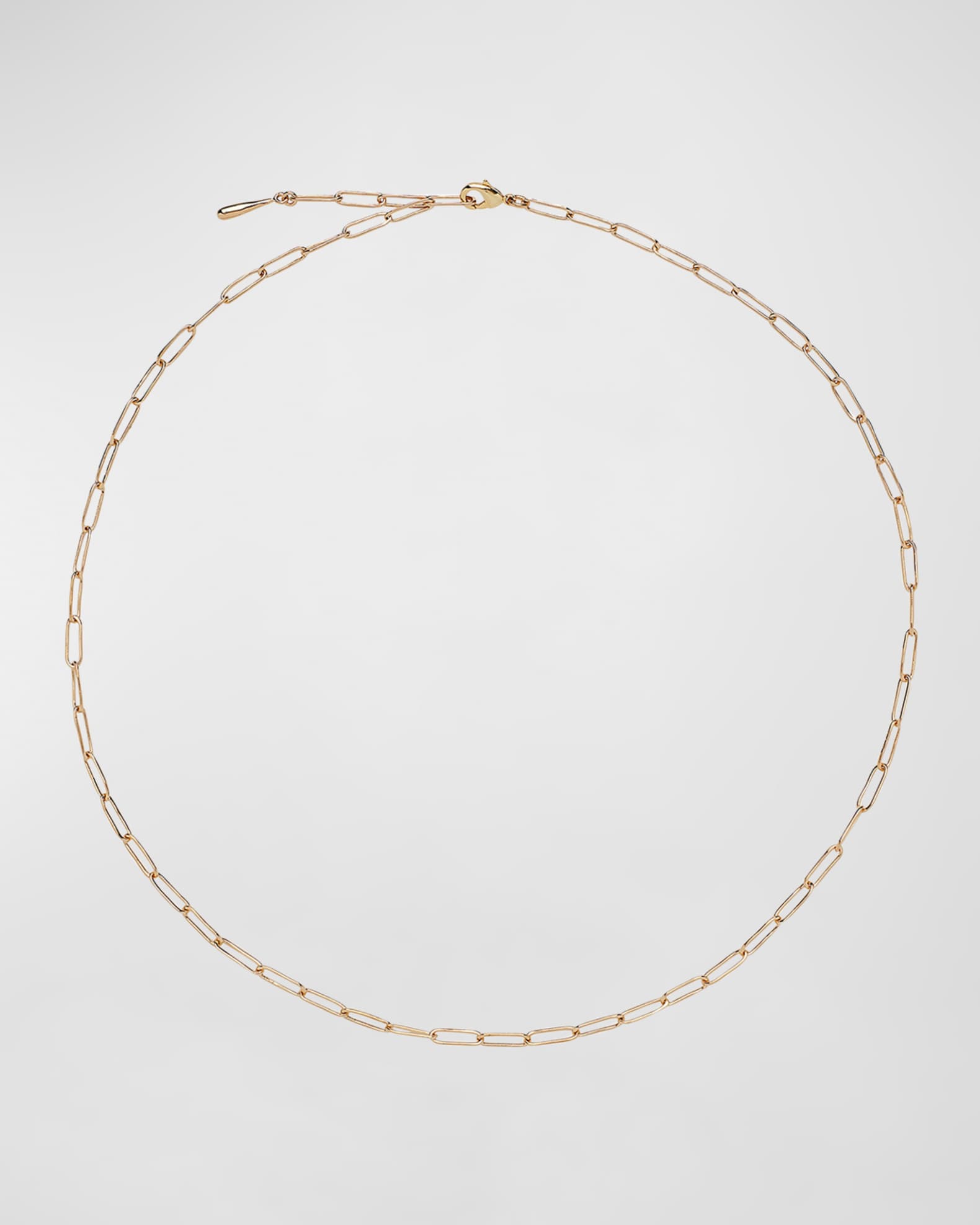 Mini Ellipse Link Necklace 0