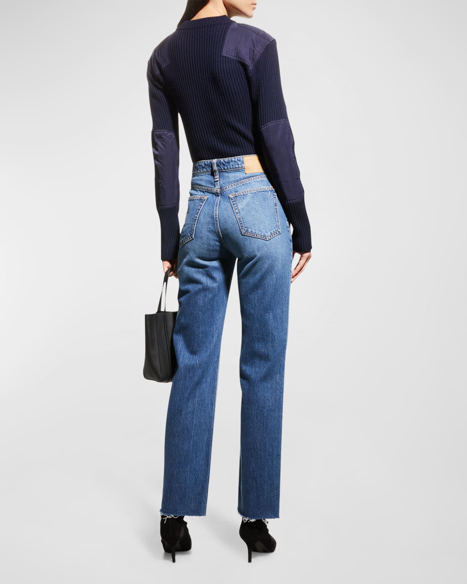 Rag & Bone Alex High-Rise Vintage Straight Jeans | Neiman Marcus