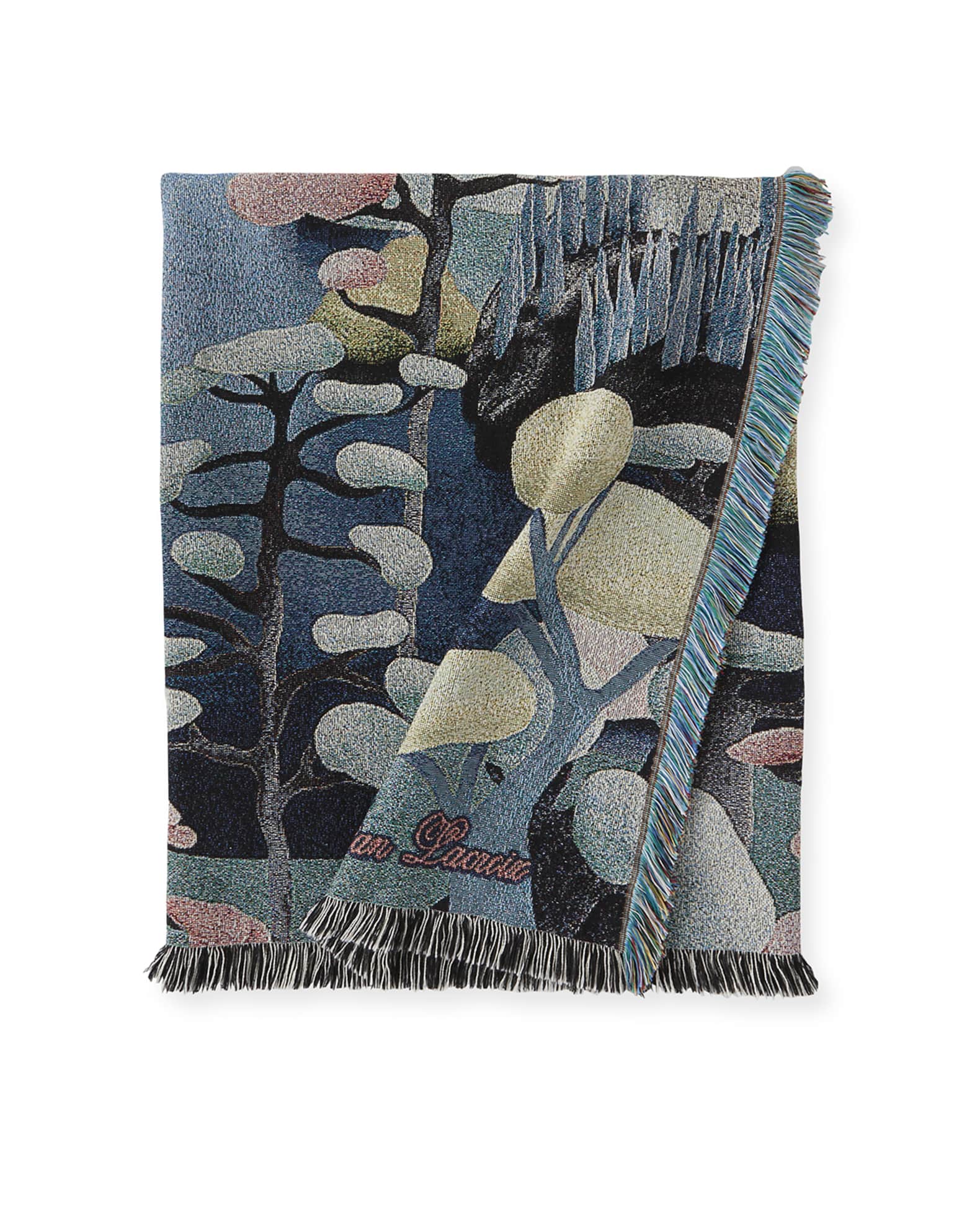 Christian Lacroix It's Paradise Agate Throw Blanket Neiman Marcus