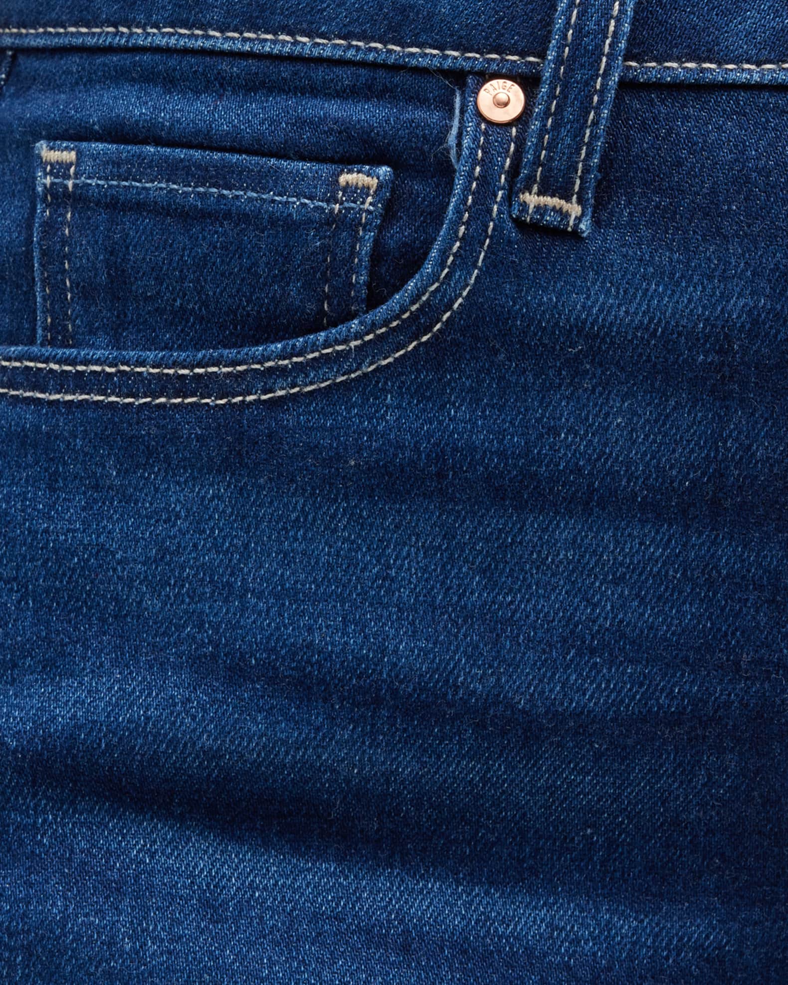 PAIGE Flaunt Spotlight WideLeg Ankle Jeans Neiman Marcus