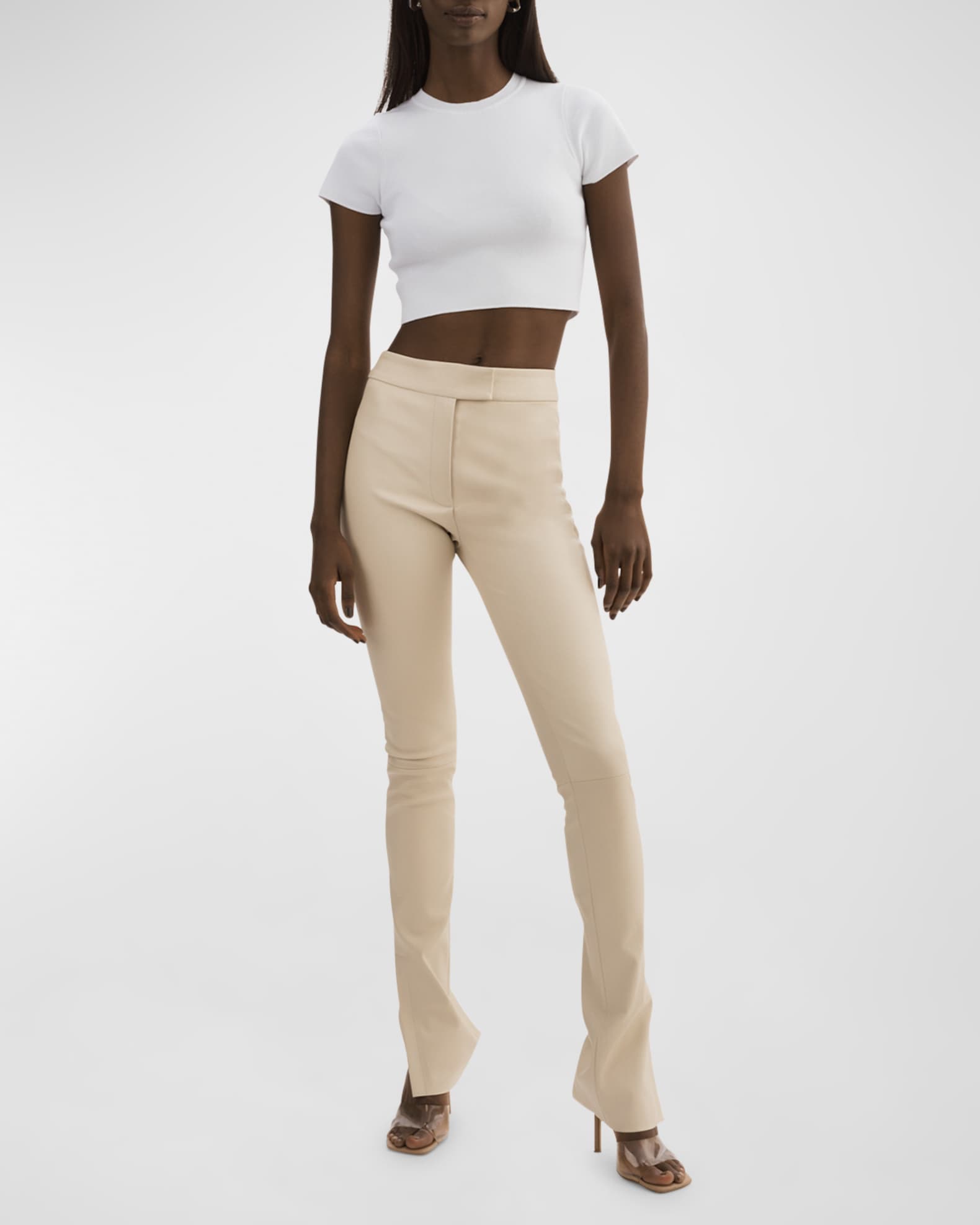 Lamarque leather pants deals