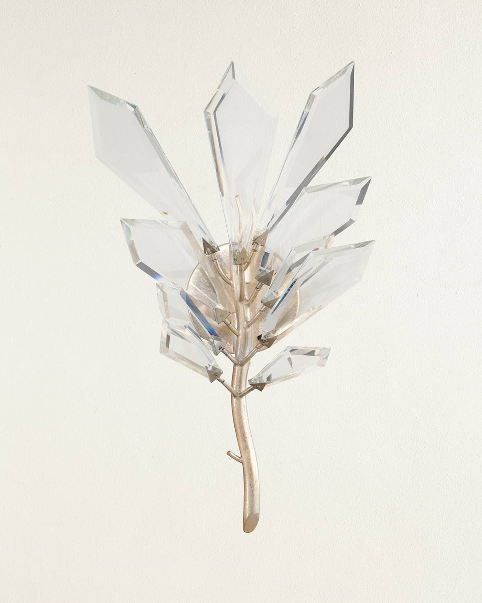 Gotta Single Light Cut Crystal Wall Sconce  1