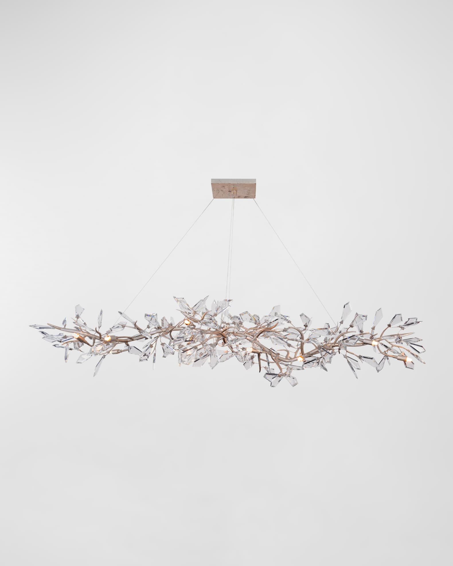 JohnRichard Collection Kotta FourteenLight CutCrystal Oblong