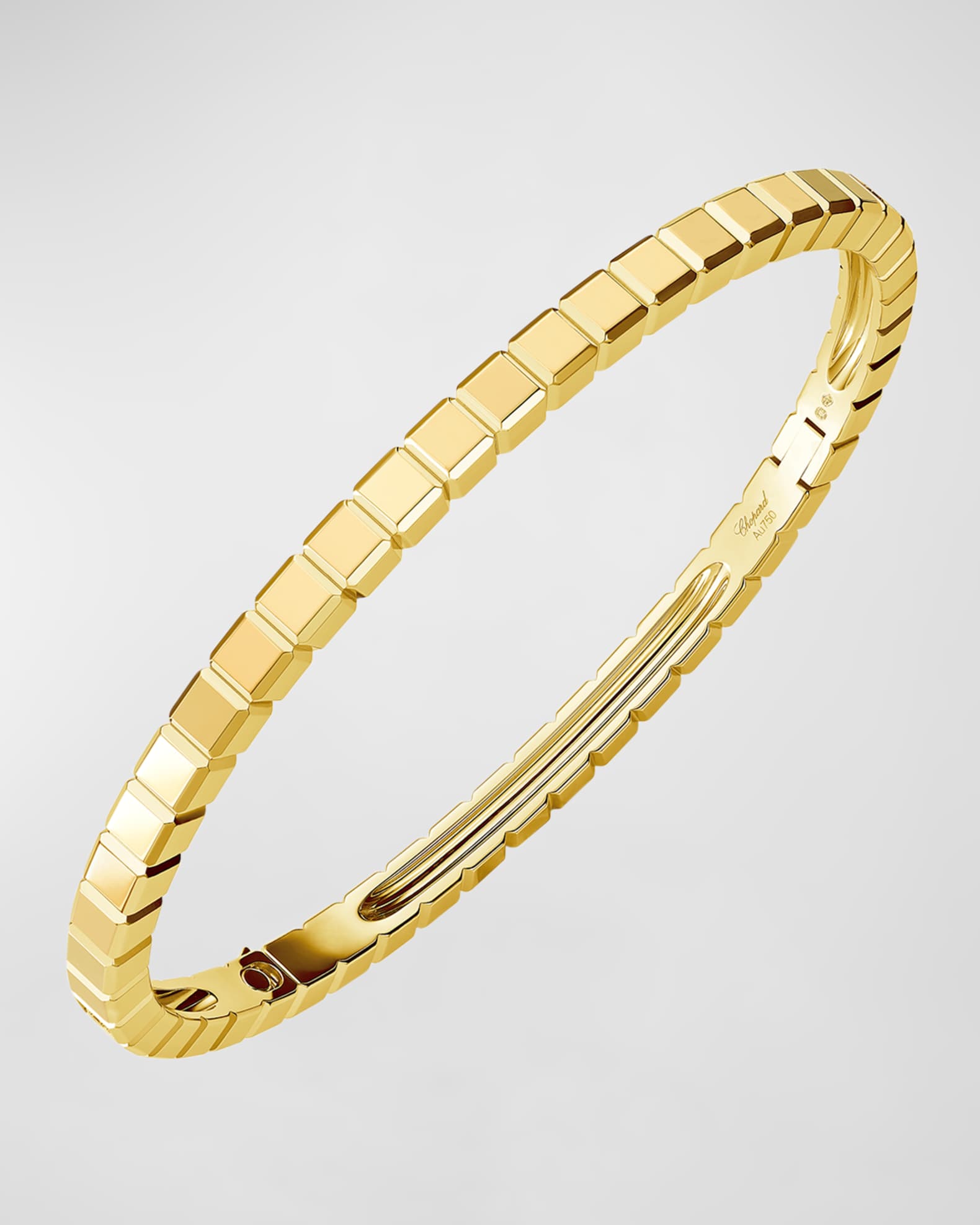 Chopard Ice Cube 18K Yellow Gold Bracelet, Size Medium Neiman Marcus