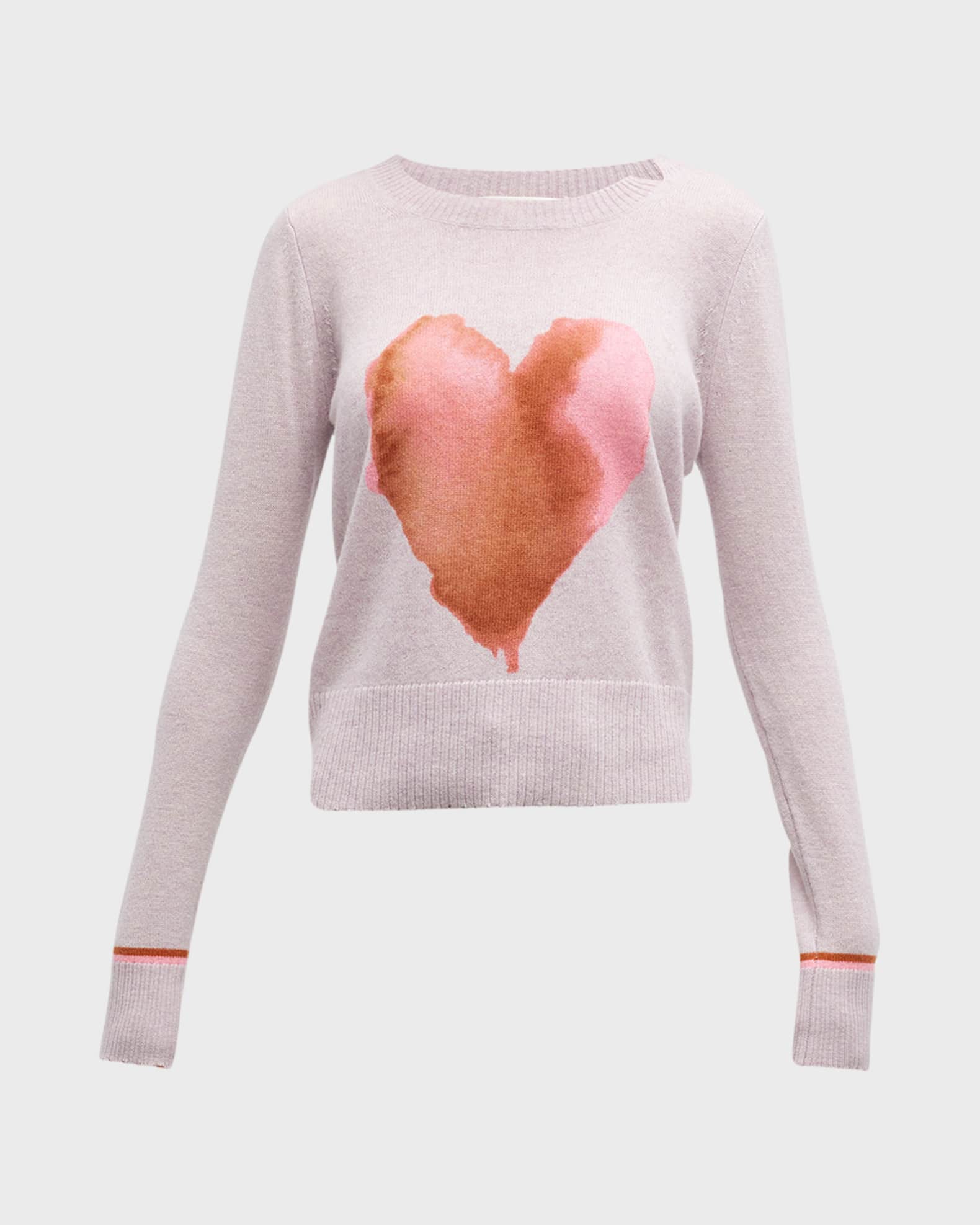 Lisa Todd Ice Breaker Cashmere Heart Sweater | Neiman Marcus