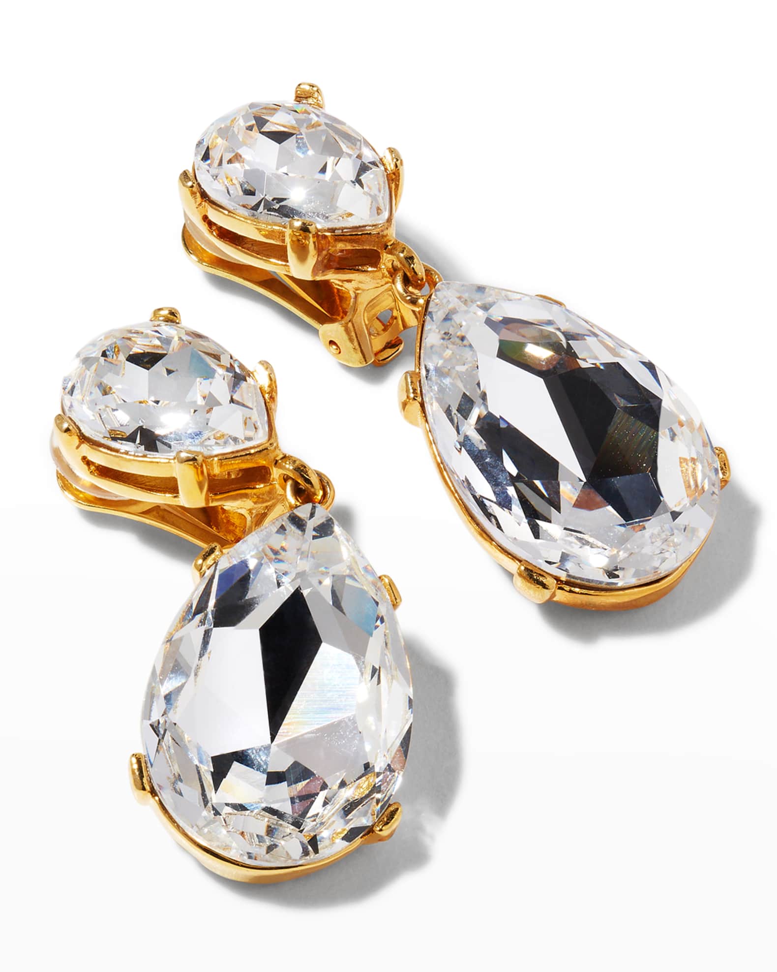 Kenneth Jay Lane Teardrop Asimenia Skoylarikia Kosmimata