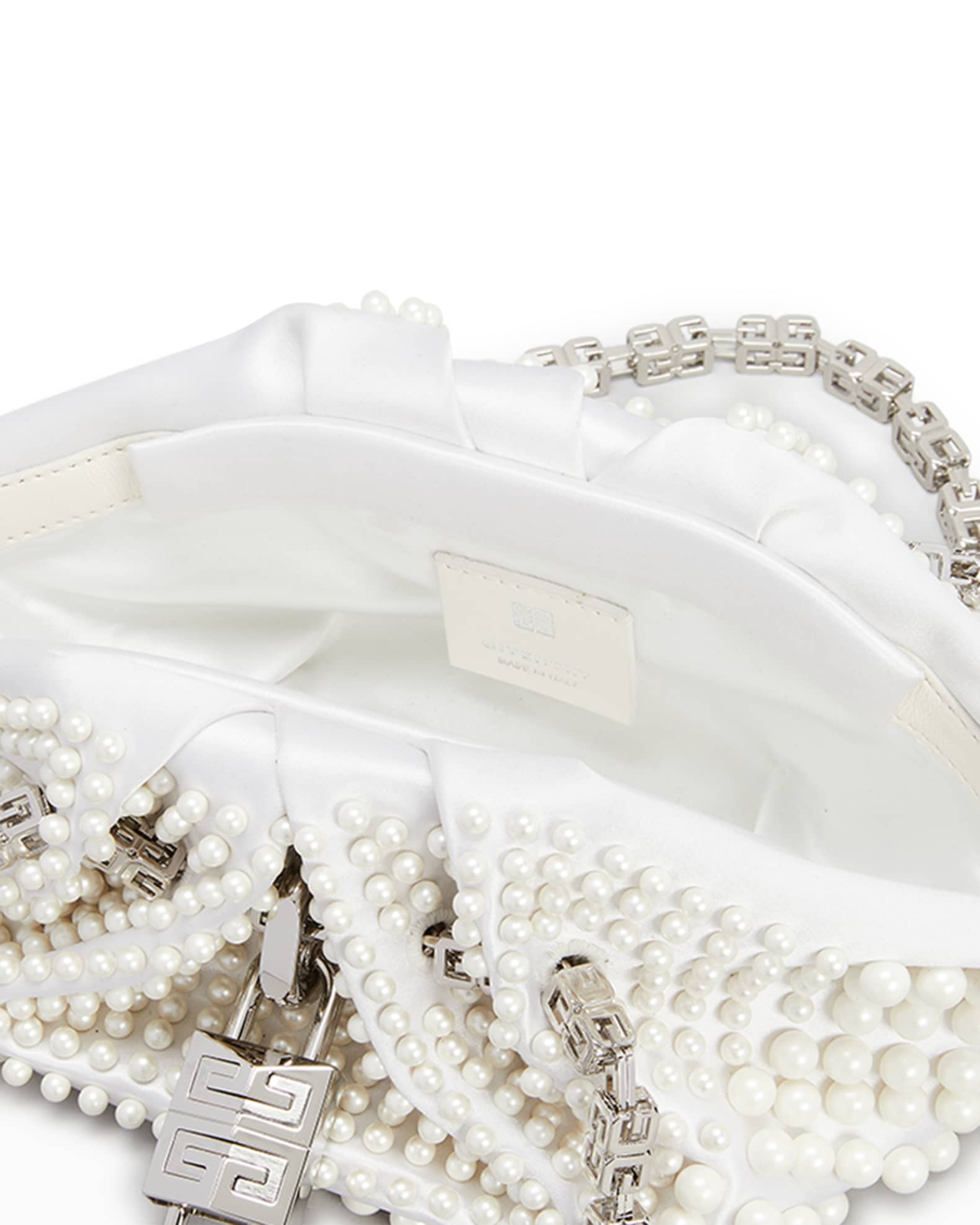 Givenchy Mini Kenny TopHandle Bag with Pearly Trim Neiman Marcus