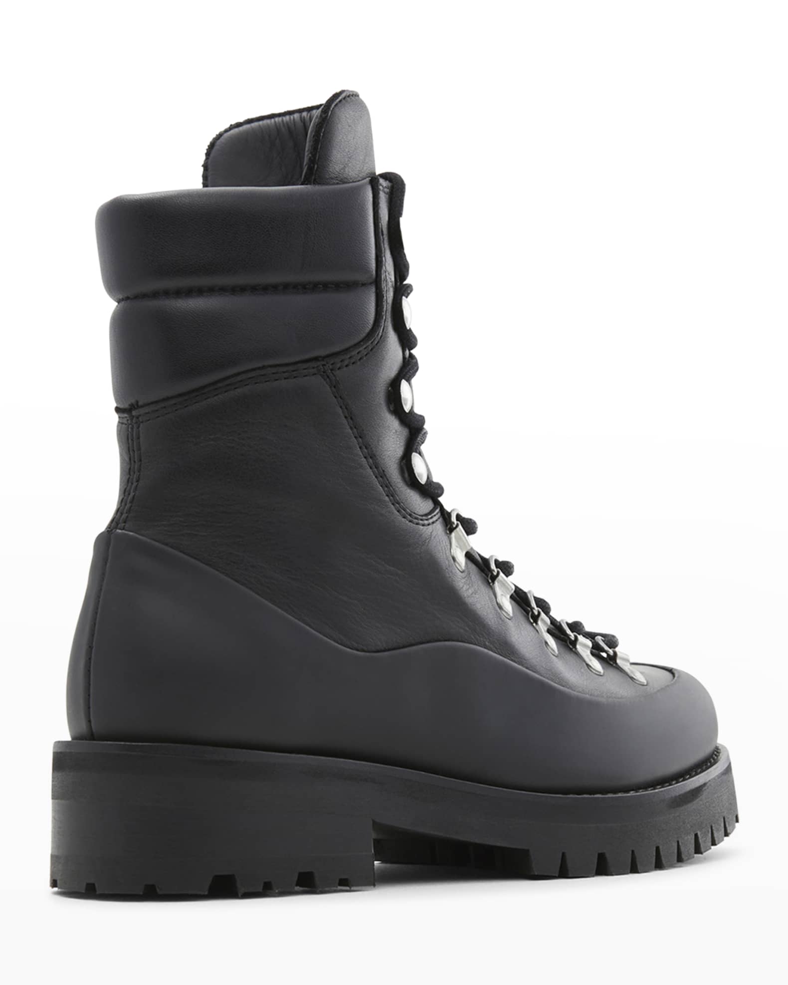 Belstaff Leather LaceUp Mountain Boots Neiman Marcus