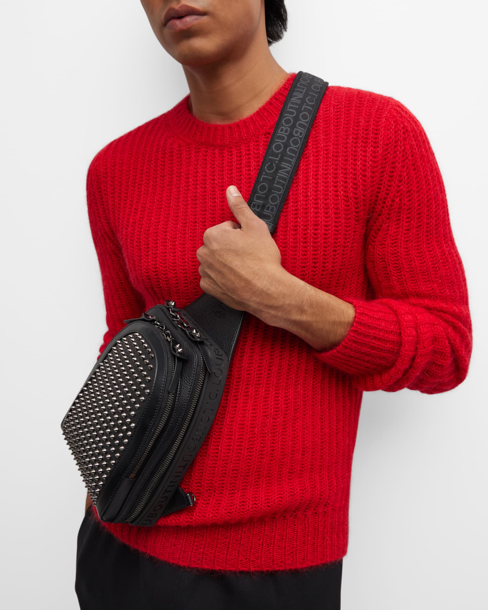 Louboutin sling bag discount