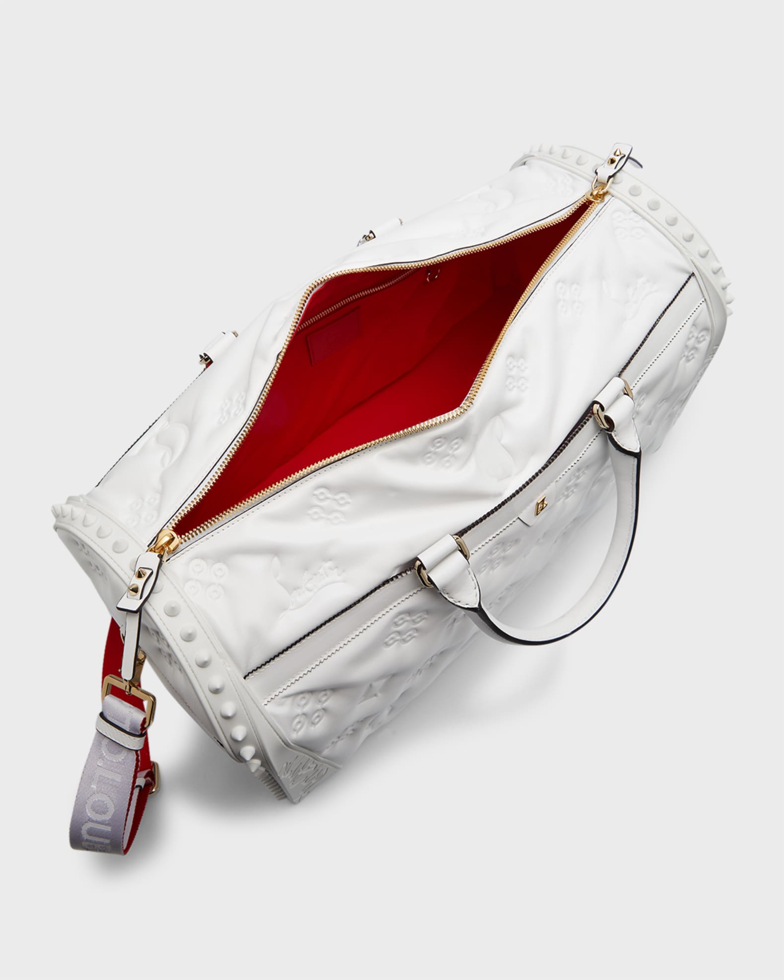 Sneakender Leather Duffle Bag in Multicoloured - Christian