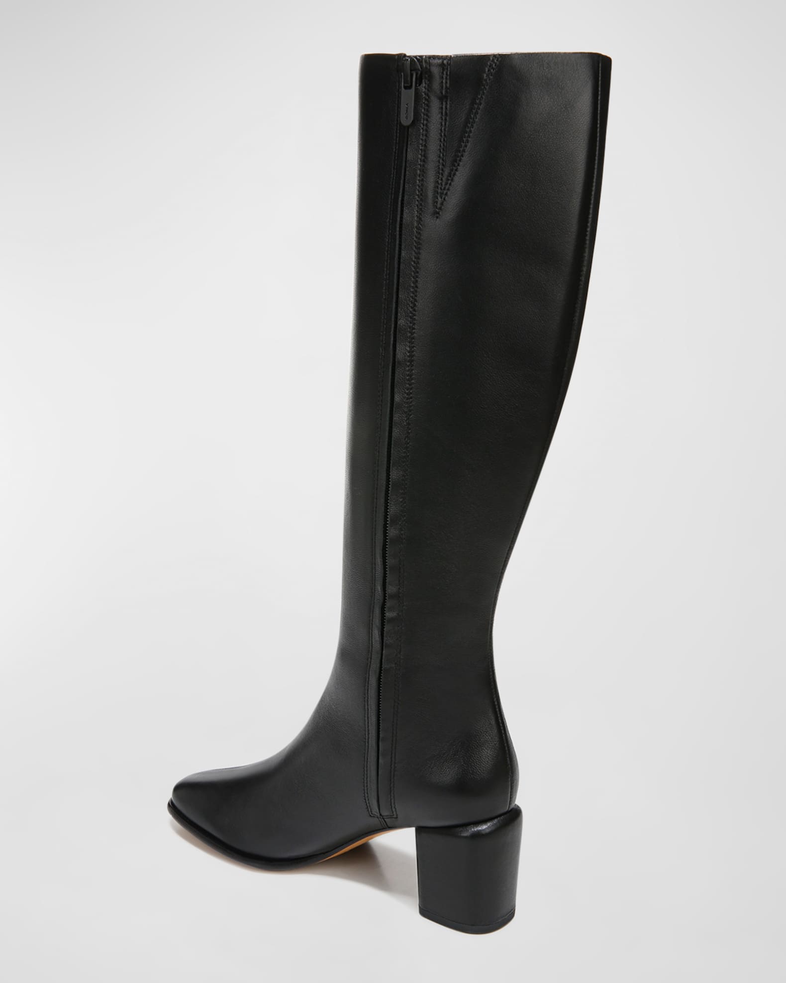 Vince Maggie Leather Knee Boots | Neiman Marcus