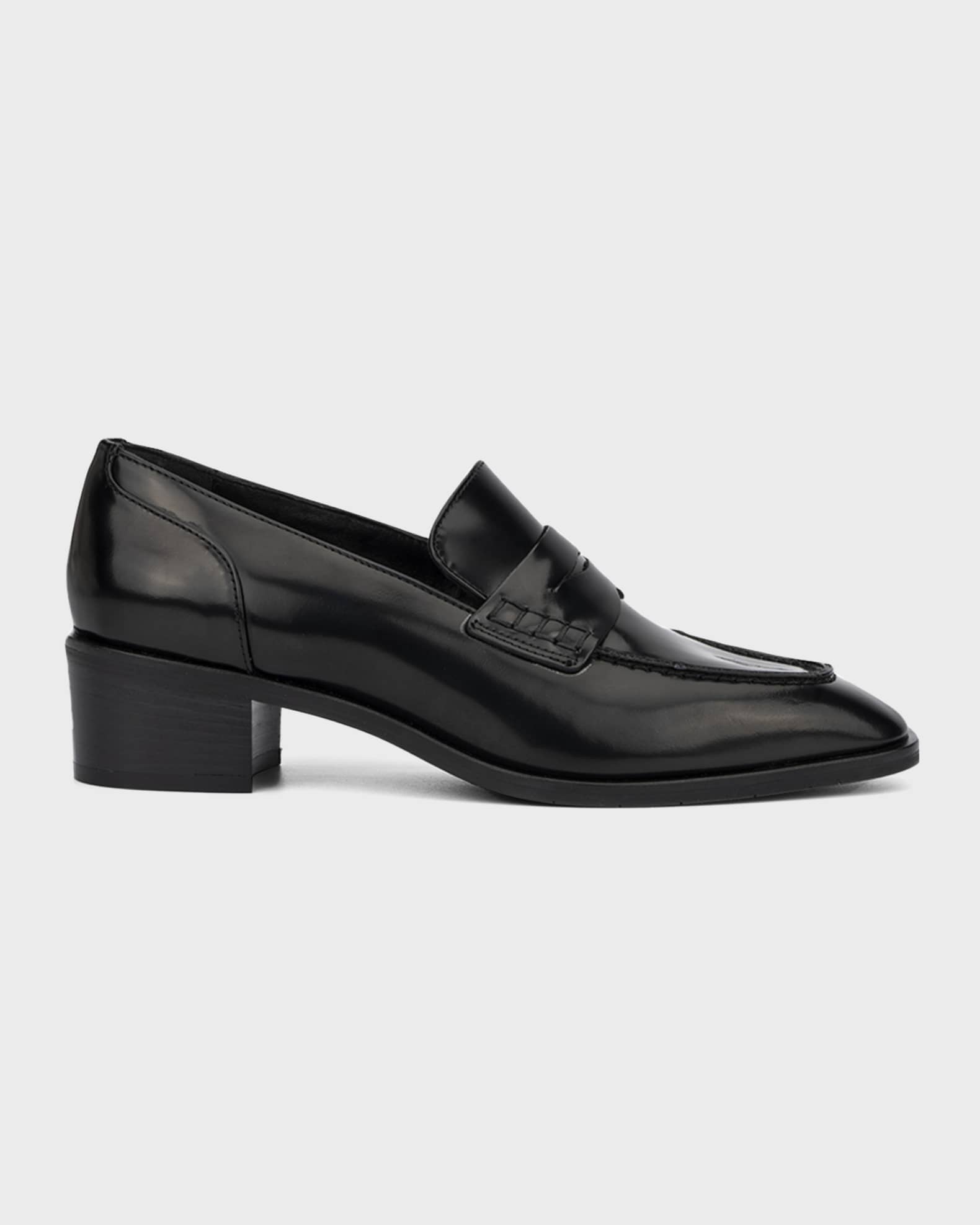 Aquatalia Rada Leather Penny Loafers | Neiman Marcus