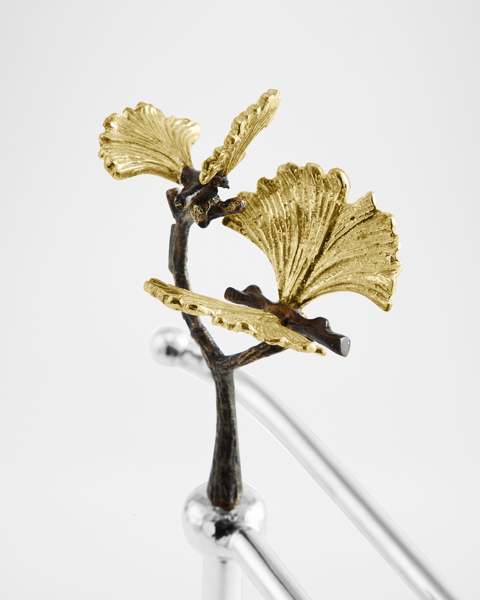 Michael Aram Butterfly Ginkgo Fingertip Towel Stand | Neiman Marcus