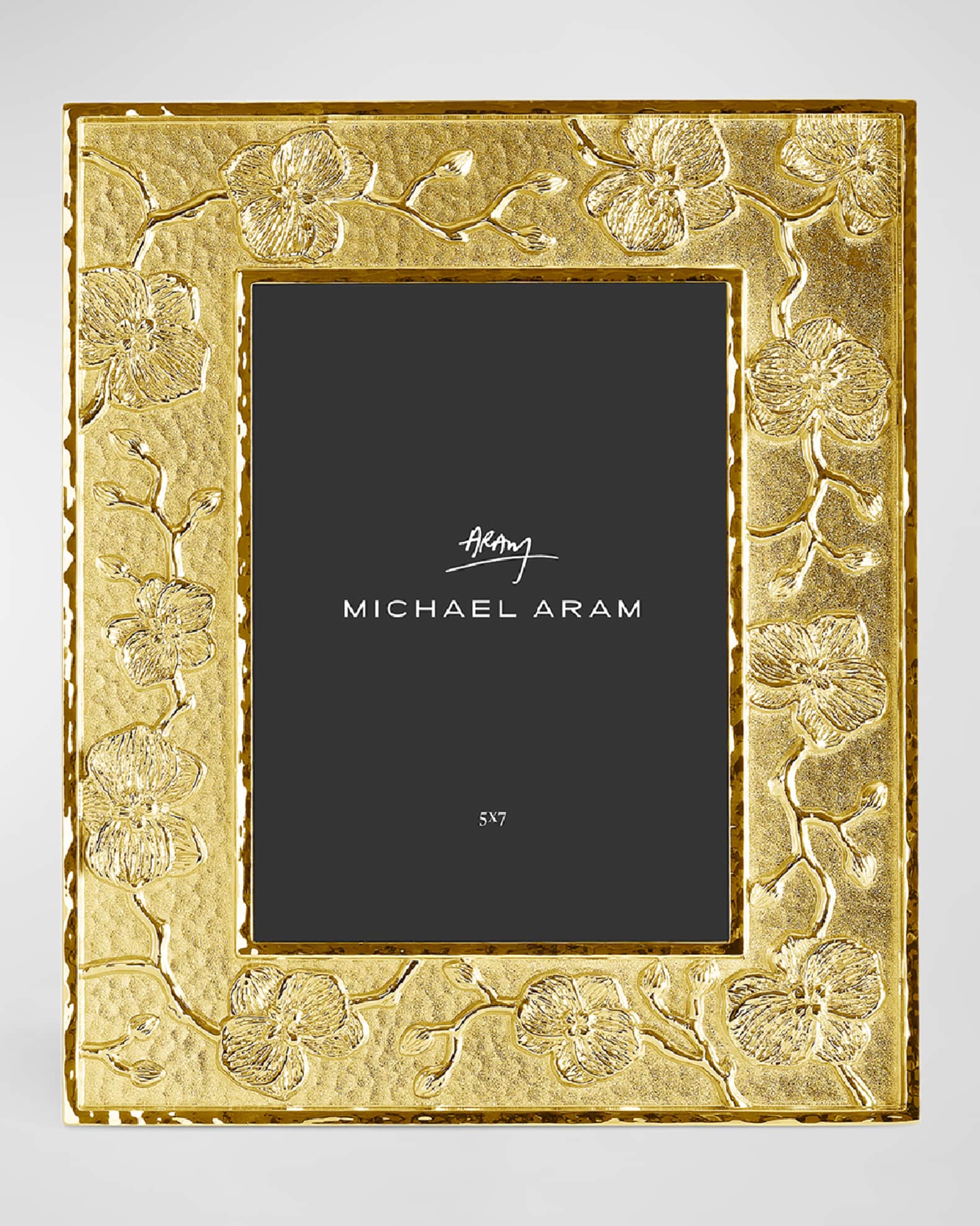Michael Aram Gold Orchid Sculpted Frame, 5”x7” Neiman Marcus