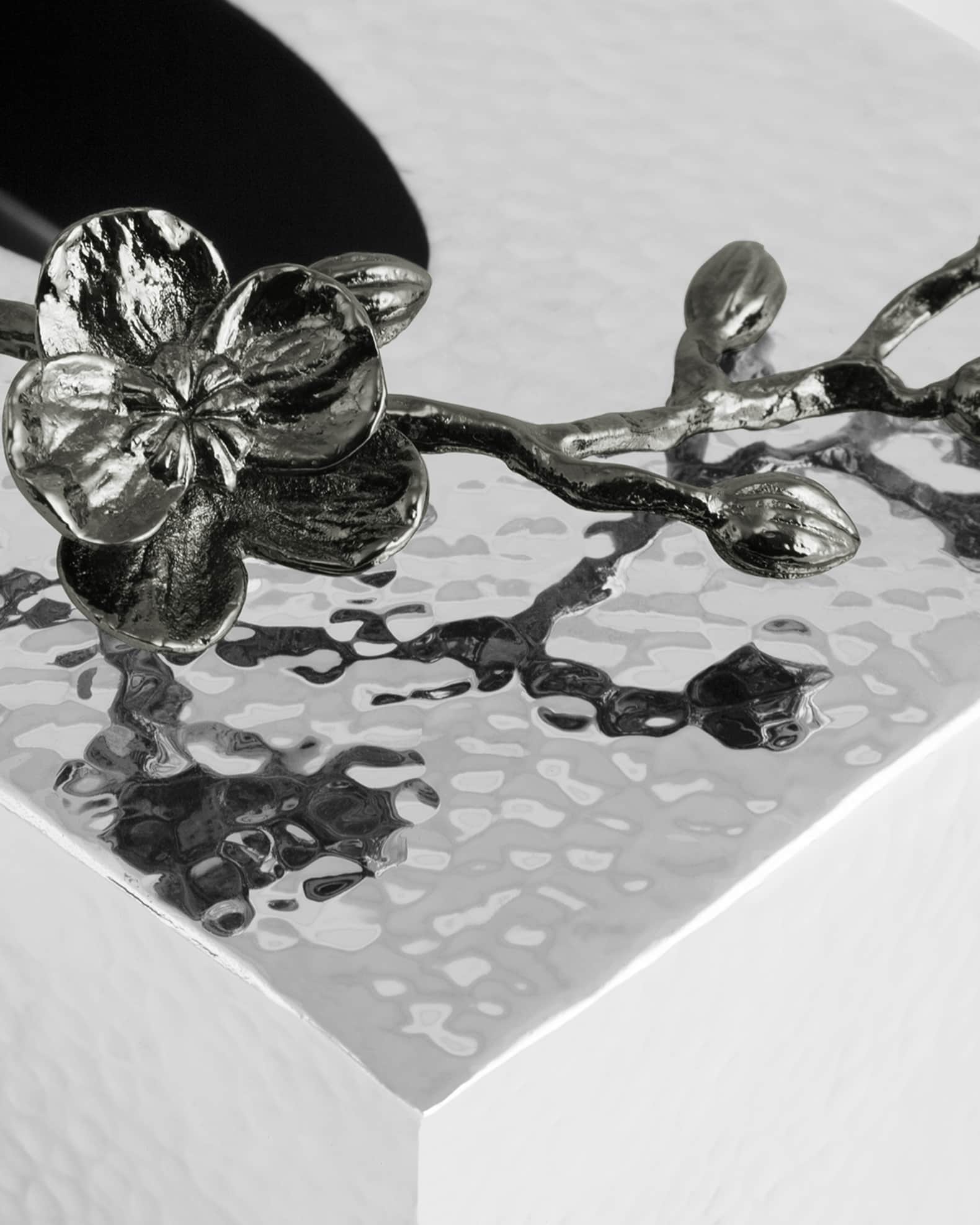 Michael aram black orchid jewelry box sale