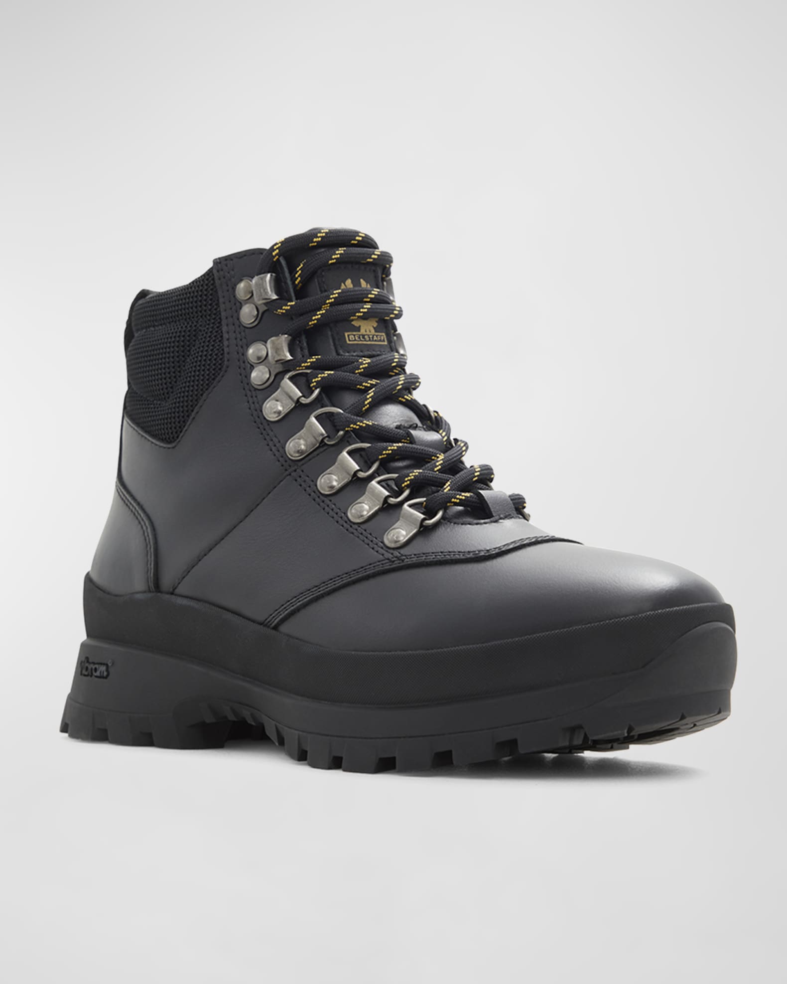 Hunter insulated black leather hiker boots deals