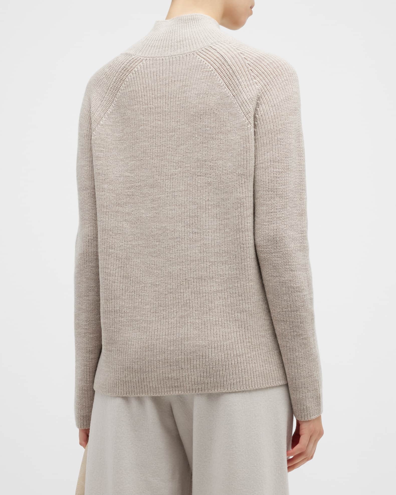 Eileen Fisher Tencel® Center-Seam Relaxed Turtleneck Sweater, Regular & Petite main image 0