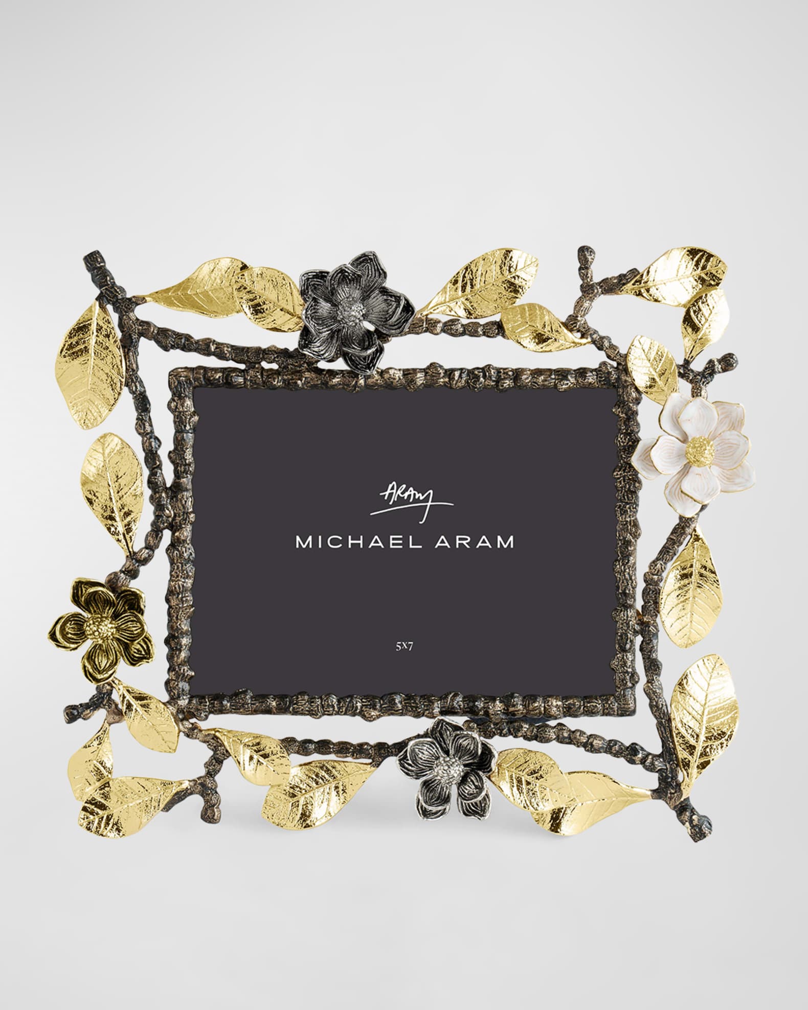 Michael Aram Vintage Bloom Frame, 5" x 7" Neiman Marcus