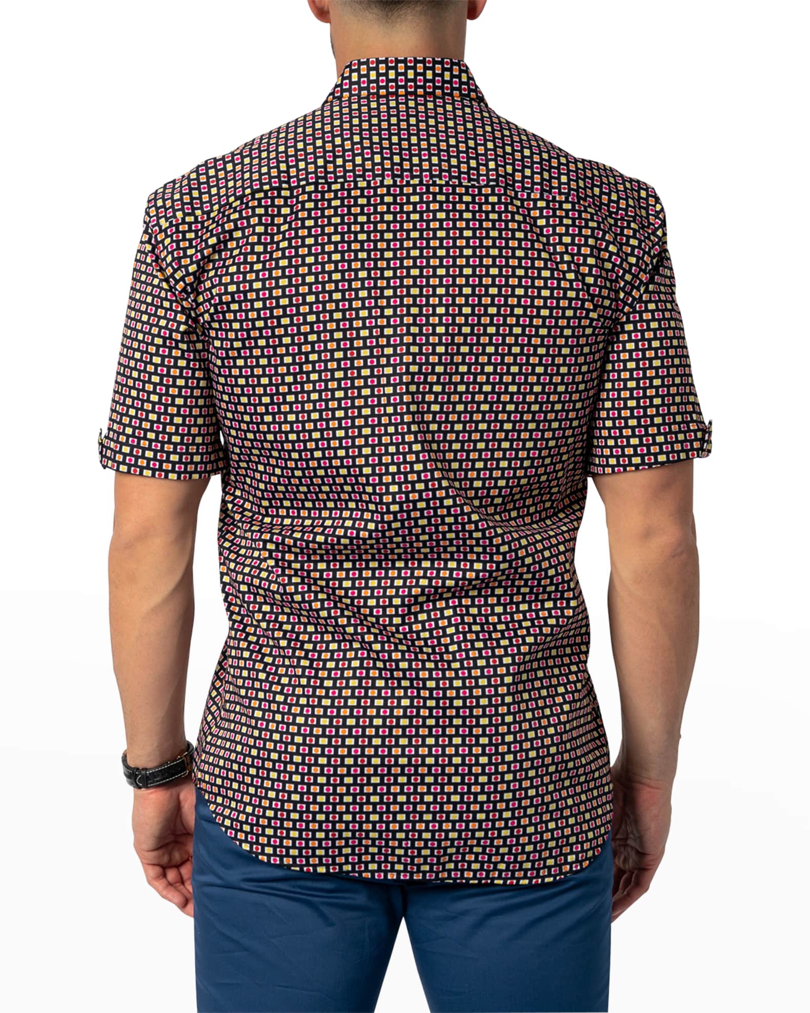 Men's Galileo Multi-Circle Sport Shirt 1