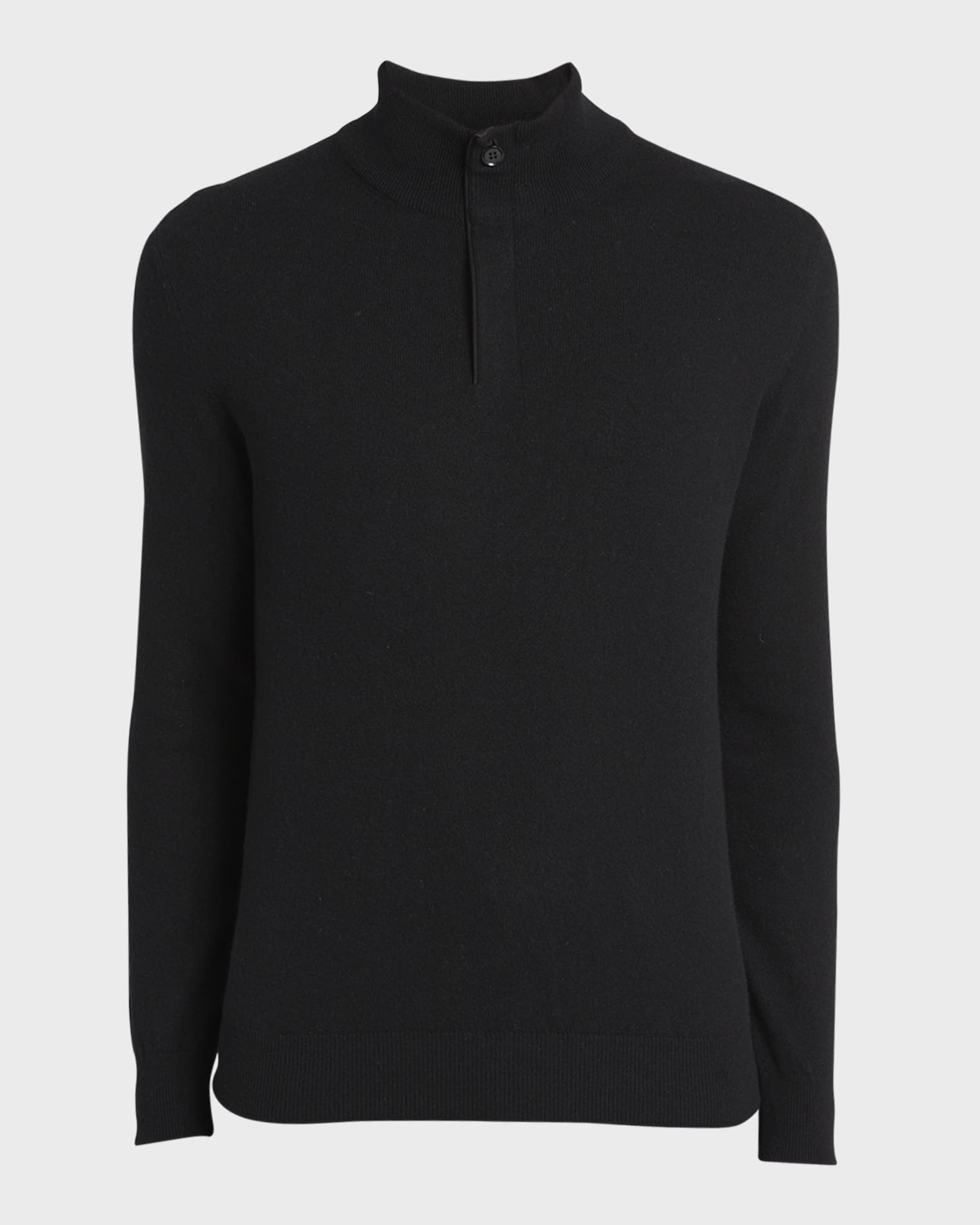 ZEGNA Men's Cashmere QuarterZip Sweater Neiman Marcus