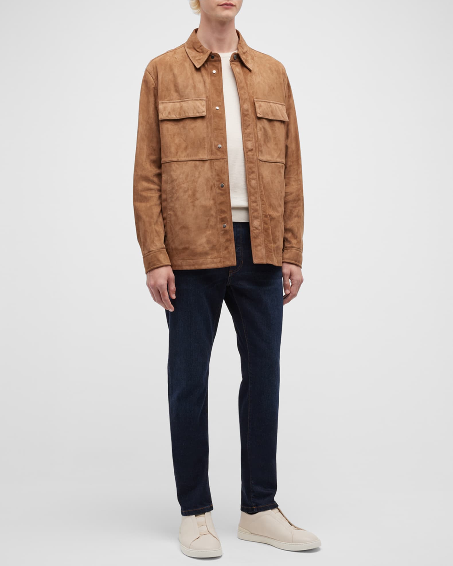 Zegna jeans mens top