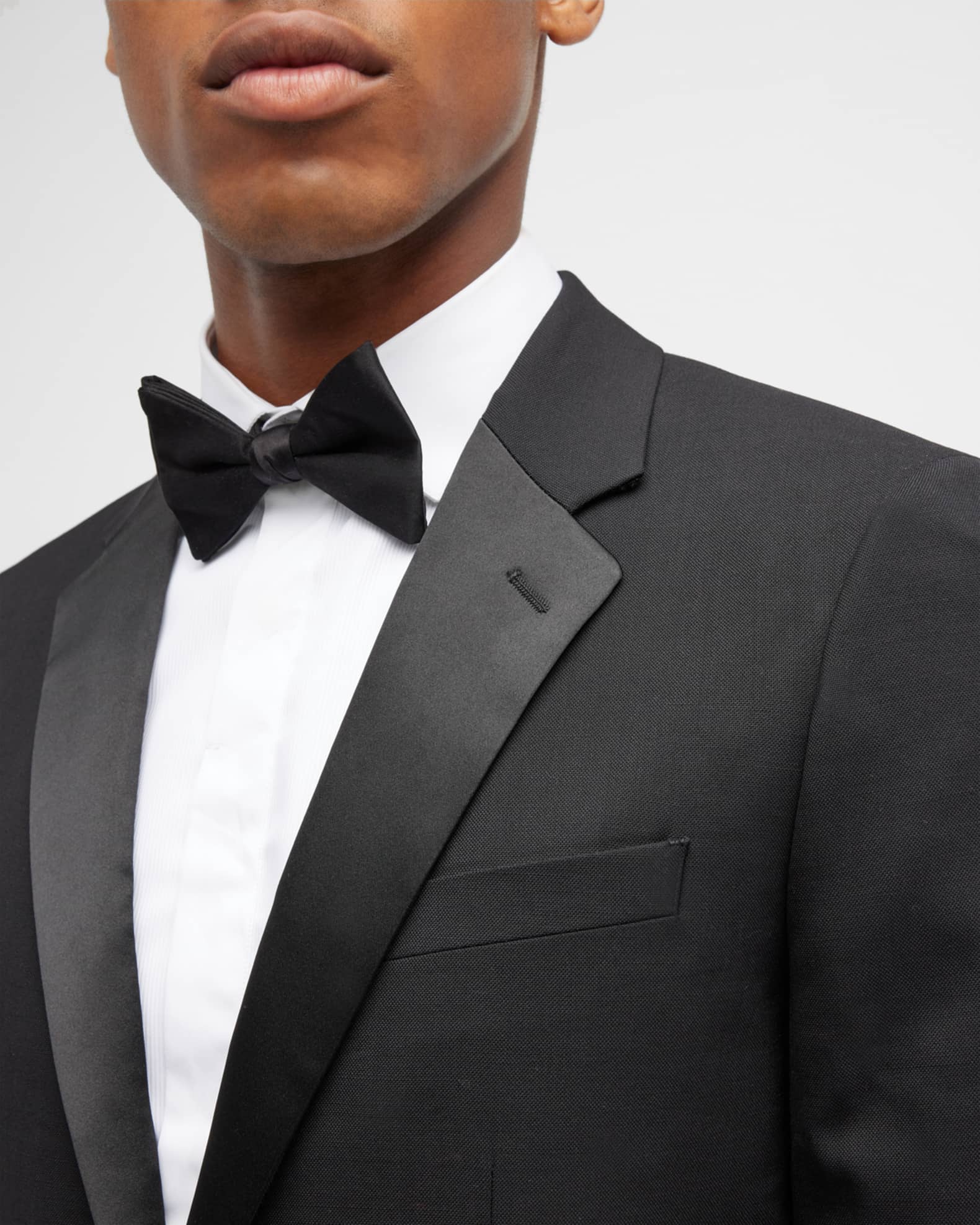 Theory Men's Notch Lapel Wool Tuxedo | Neiman Marcus