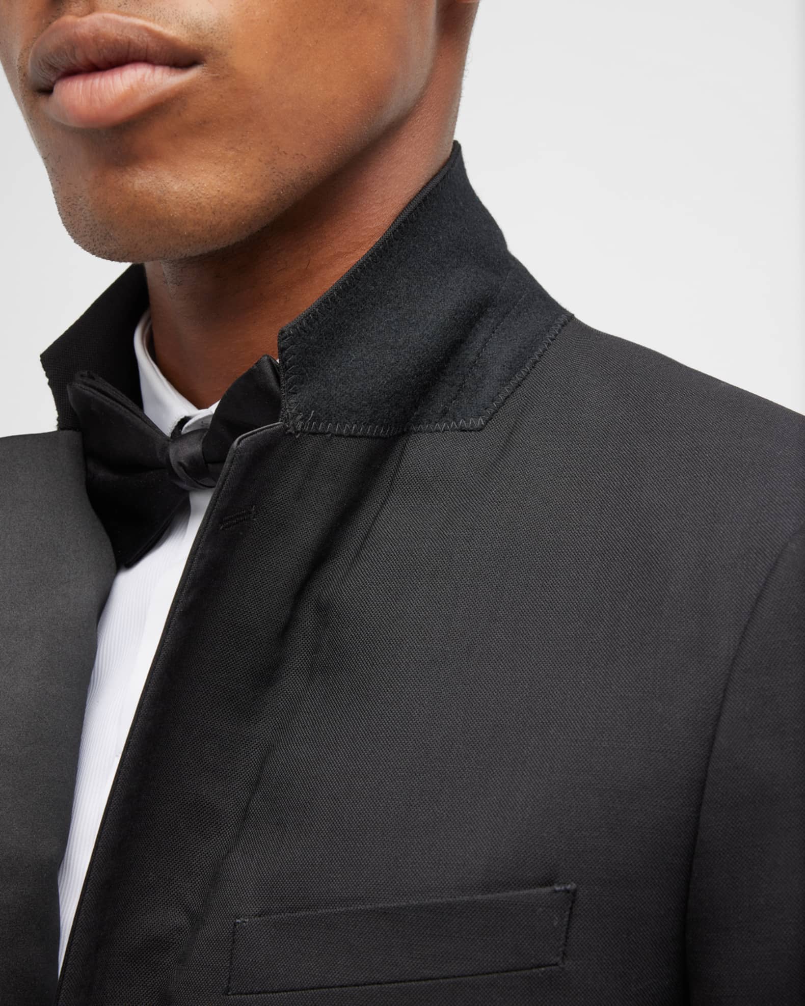Theory Men's Notch Lapel Wool Tuxedo | Neiman Marcus