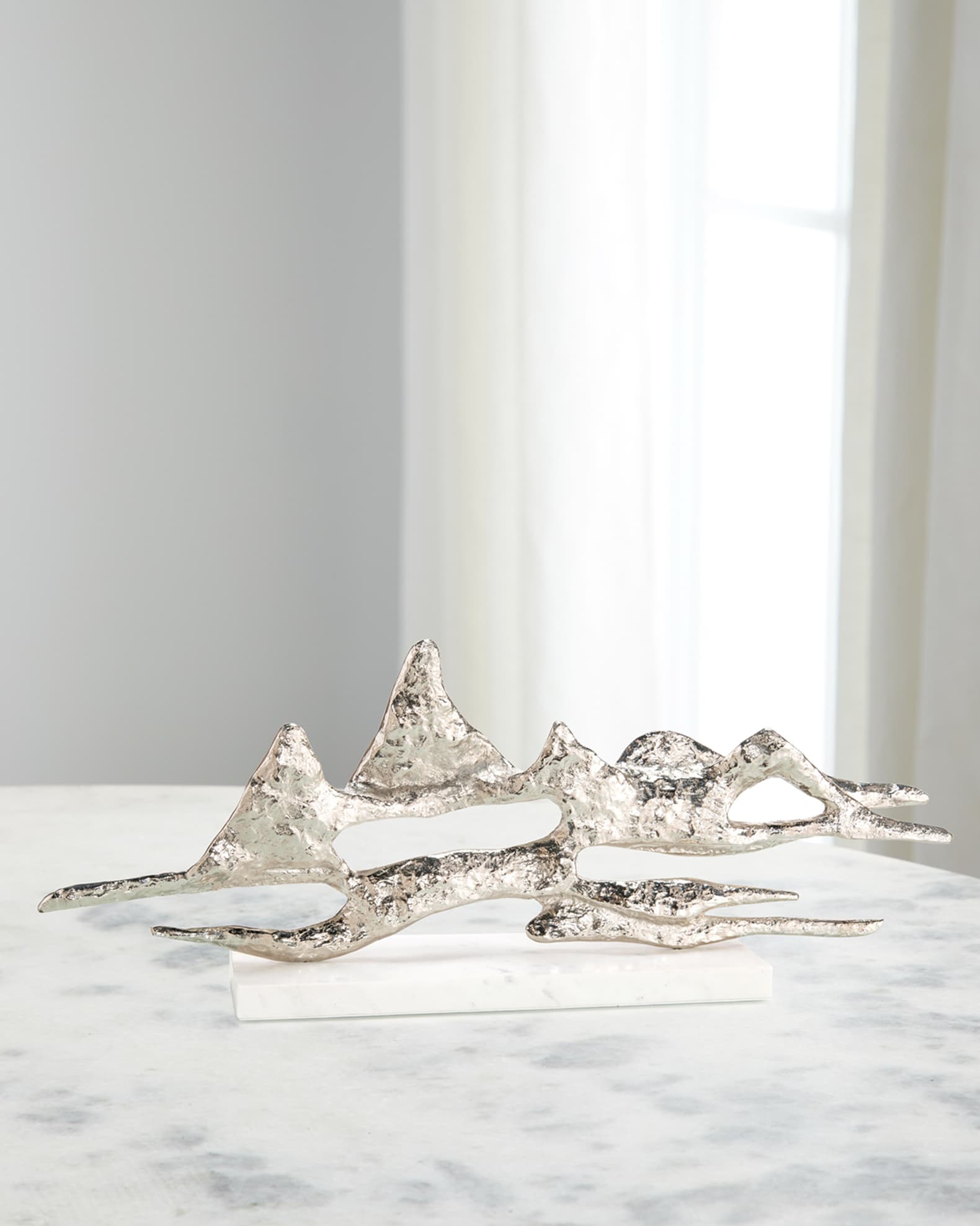 Landscape Nickle Finish Sculpture 0
