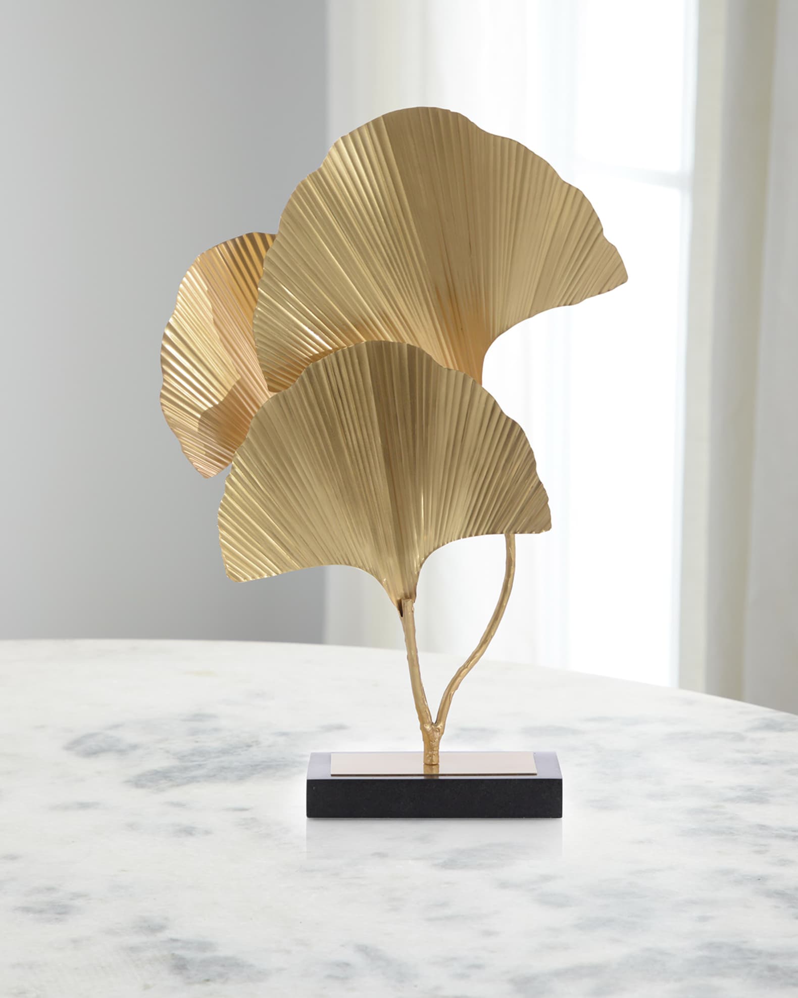 Shadows Of The Ginkgo Leaf Sculpture 0