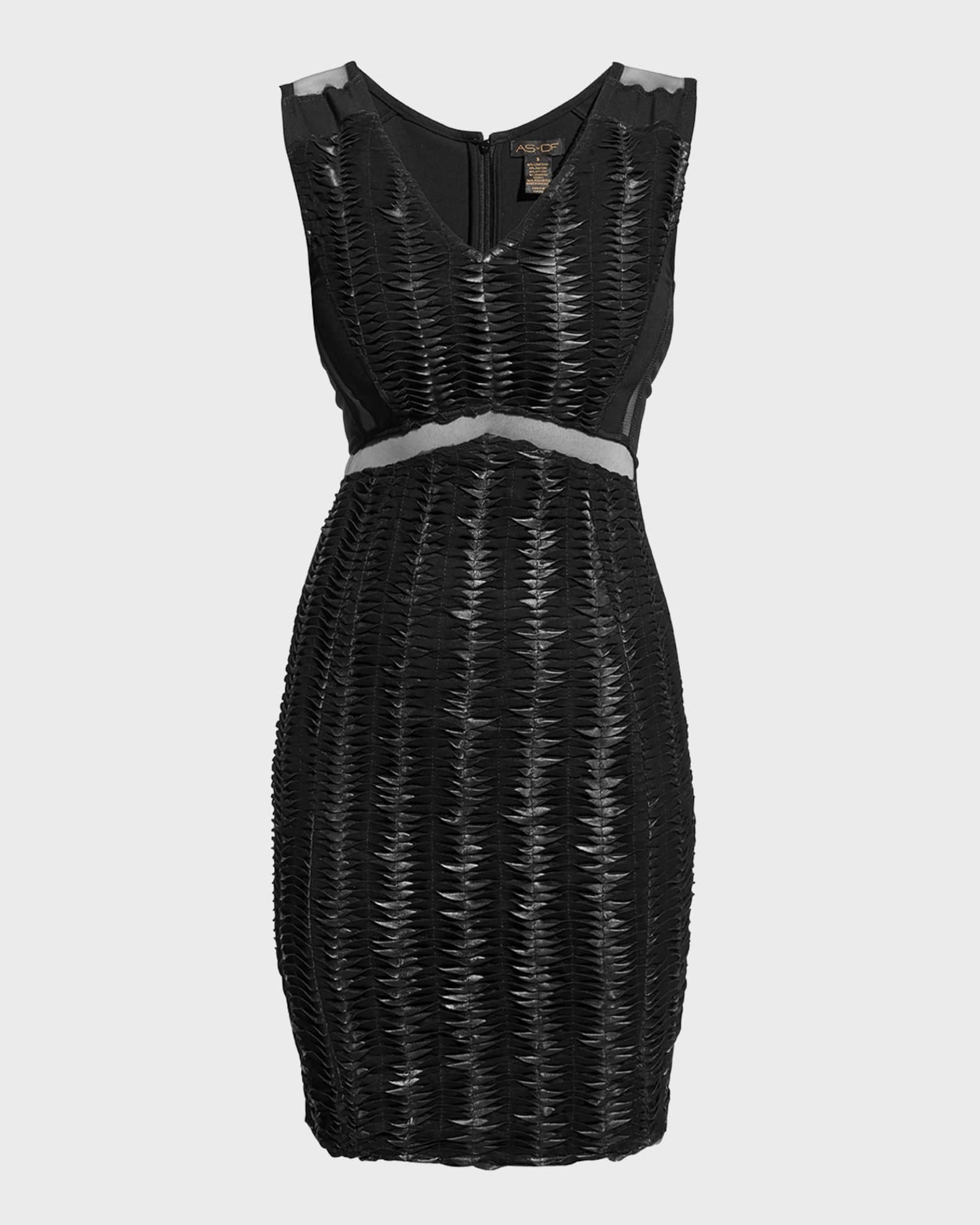 Safe And Sound Leather Dress